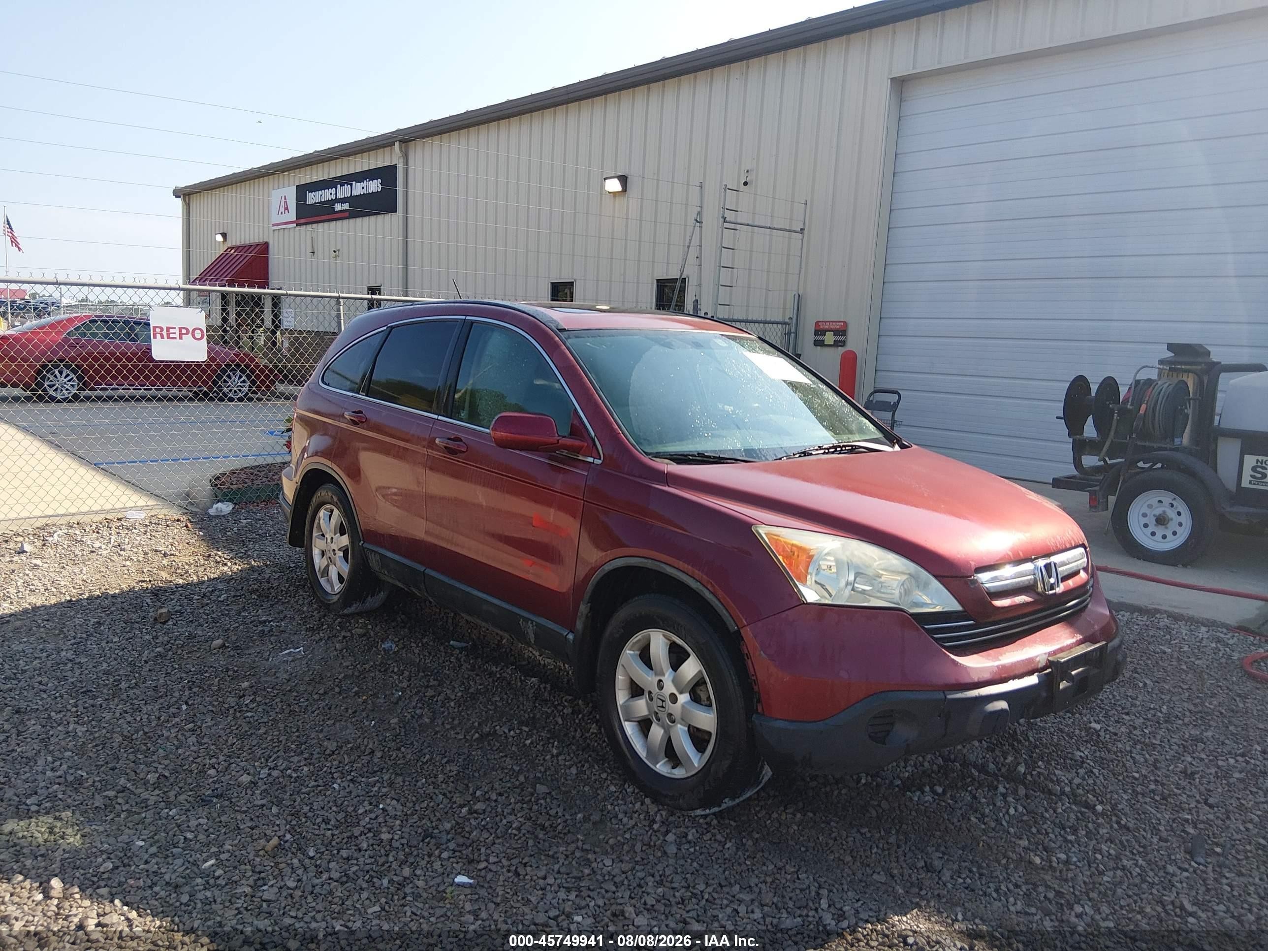 2008 Honda CR-V EX-L, VIN 5J6RE38728L004955 — Обычный износ