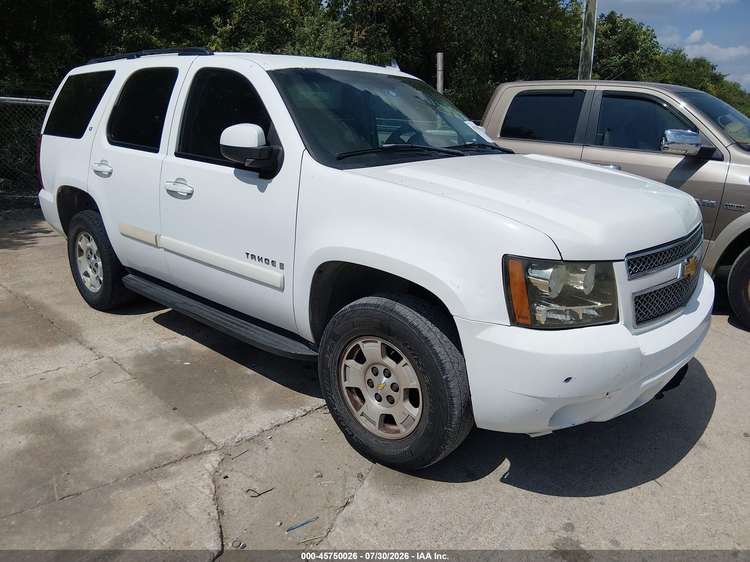 2007 Chevrolet Tahoe LS, VIN 1GNEC13JX7R135216 — Обычный износ
