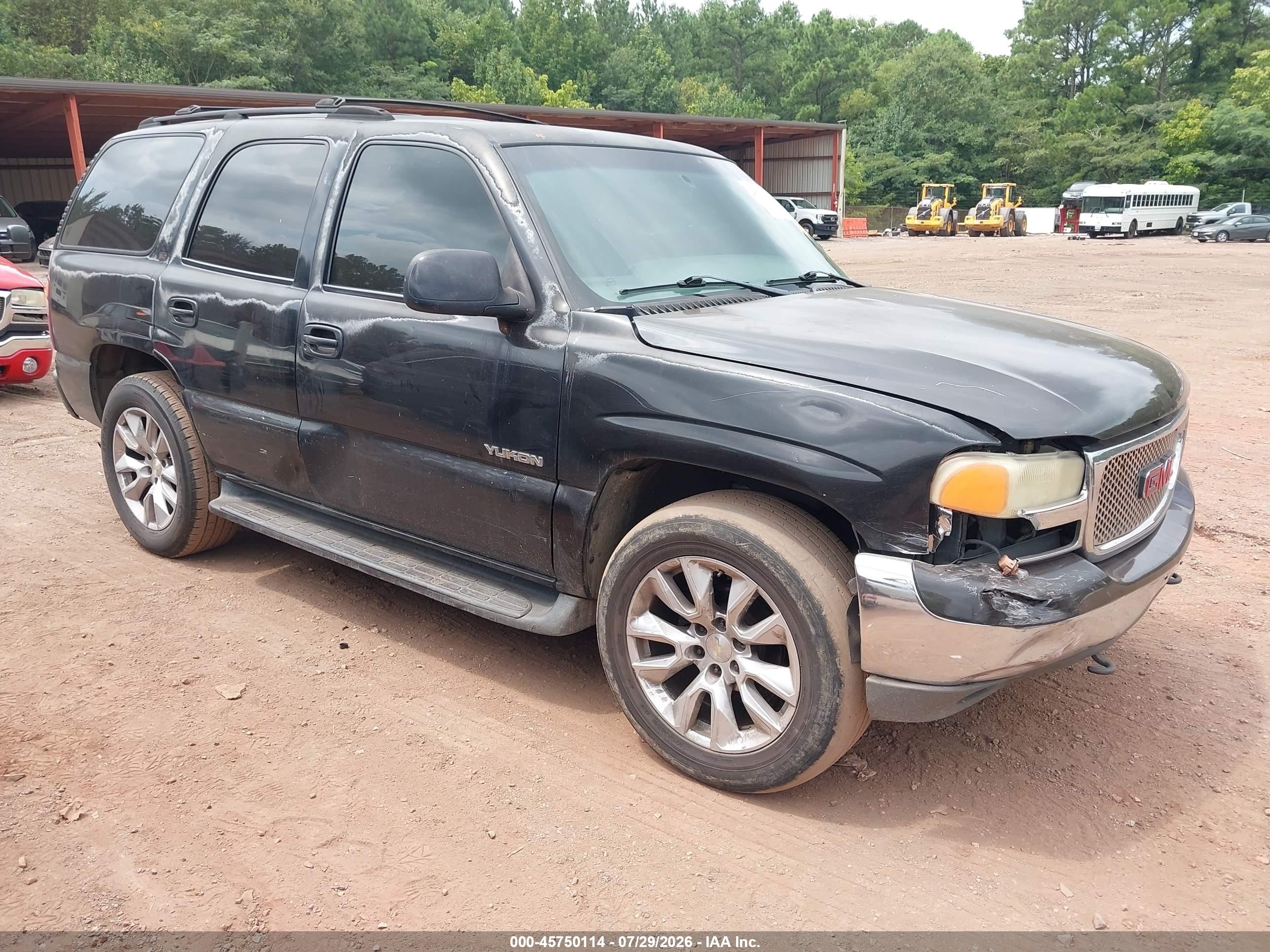 2001 GMC Yukon SLT, VIN 1GKEC13T01J213698 — Перед
