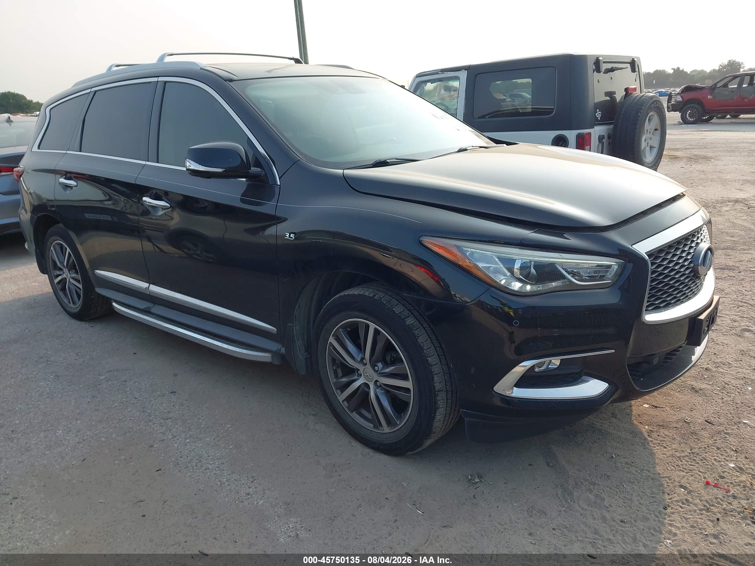 2017 Infiniti QX60, VIN 5N1DL0MN7HC554592 — Обычный износ