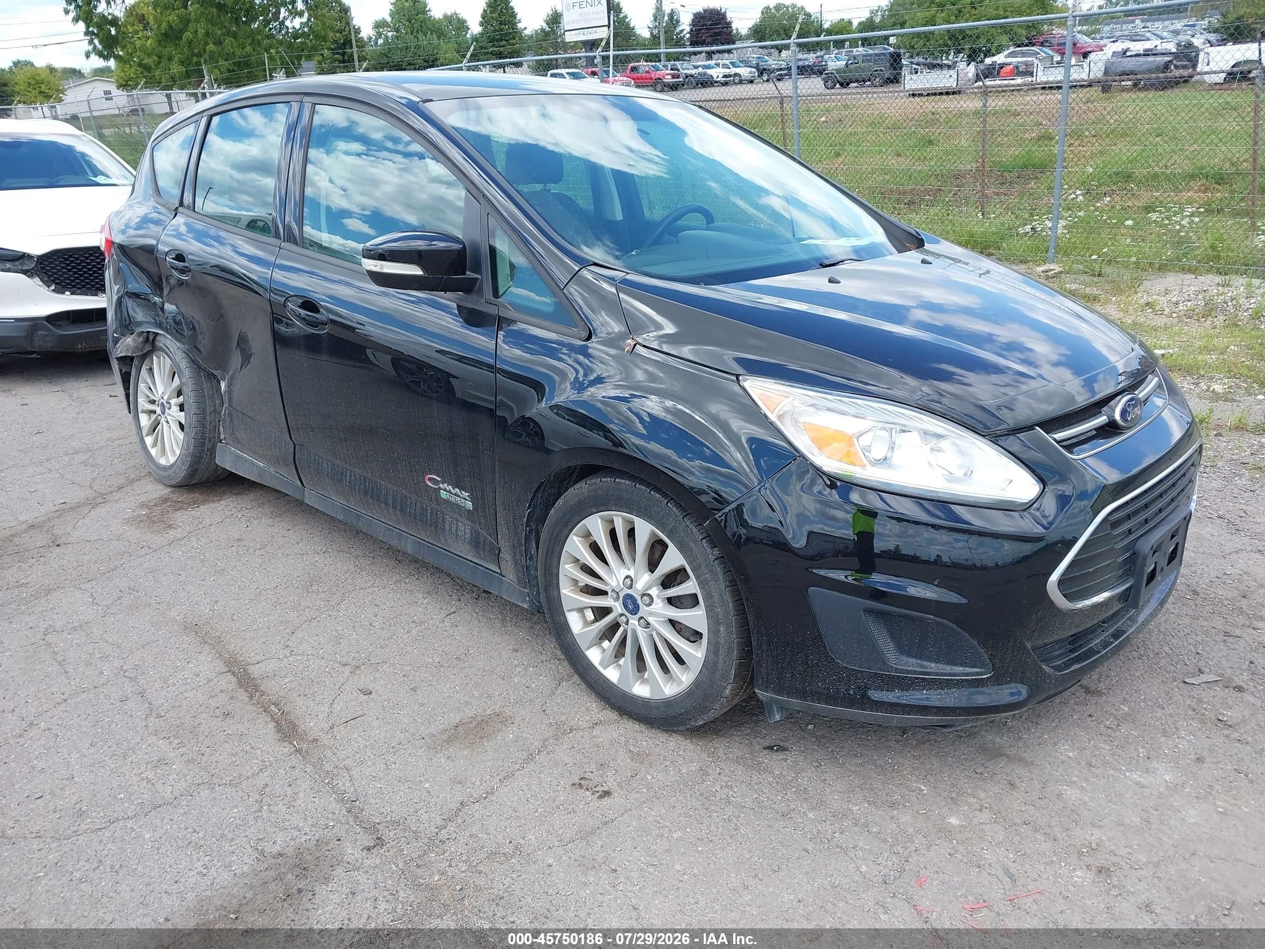 2017 Ford C-Max SE, VIN 1FADP5EU7HL106838 — Rear end