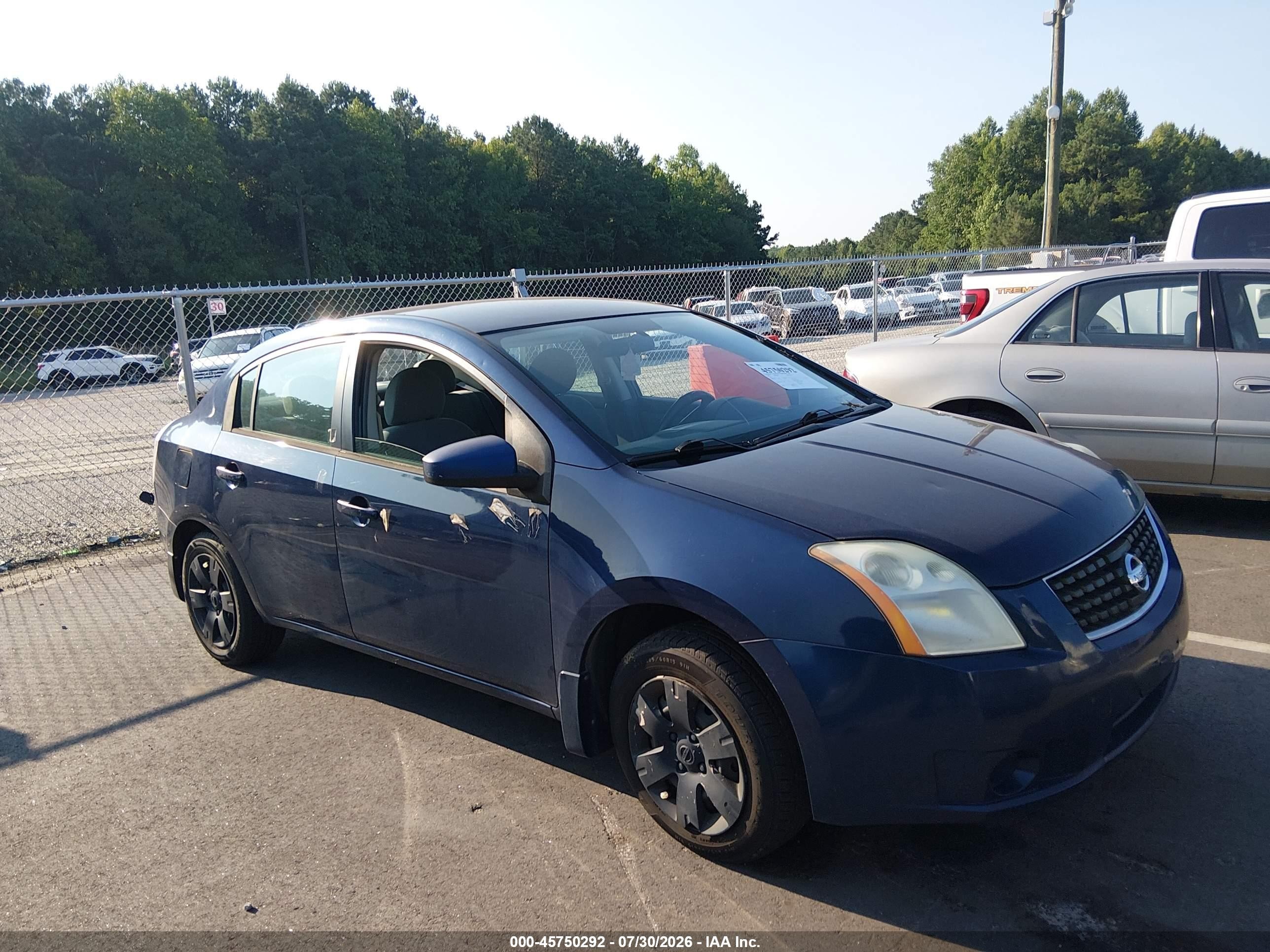 2009 Nissan Sentra 2.0, VIN 3N1AB61E99L639671 — Normal wear