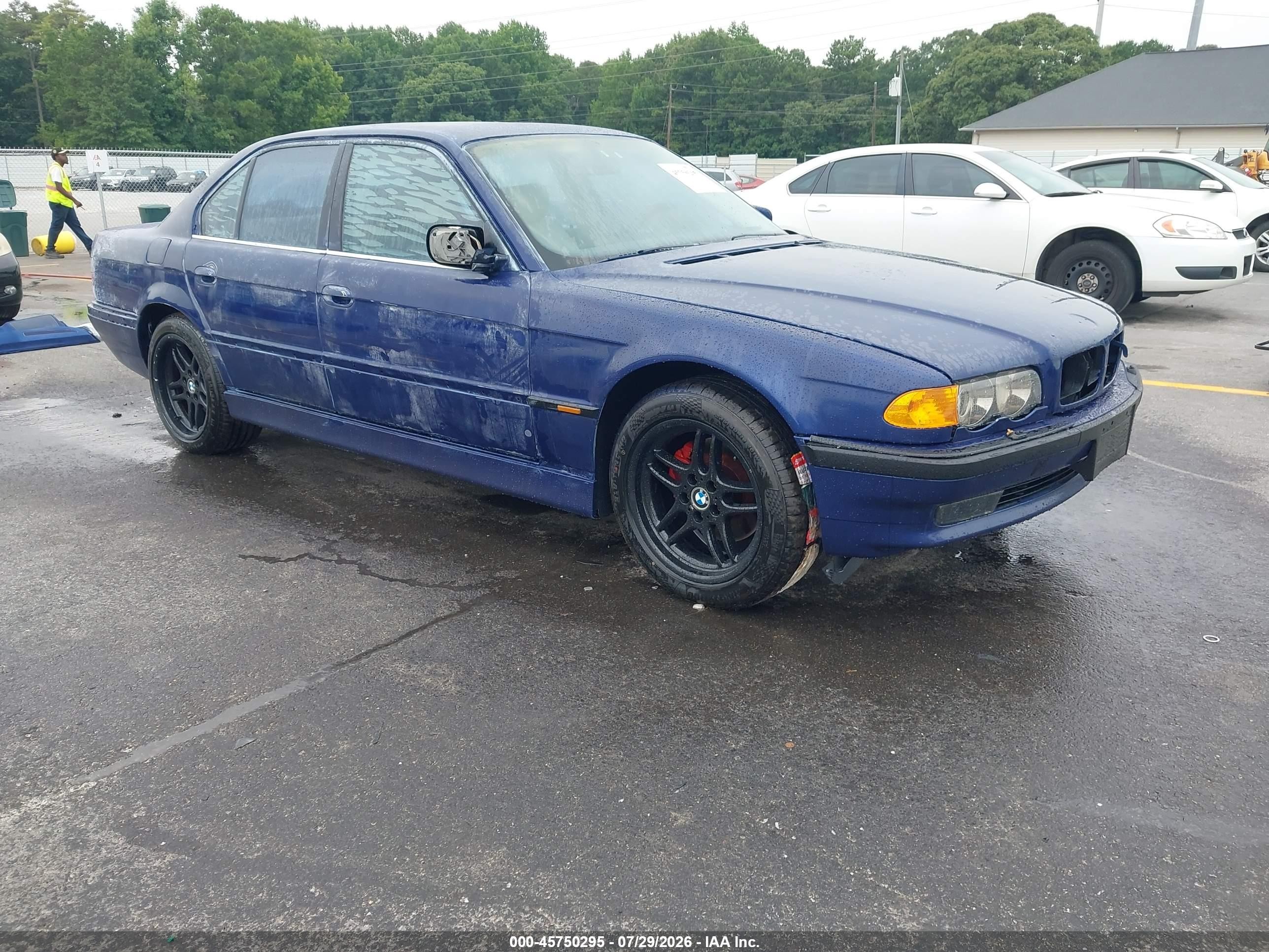 1999 BMW 7 Series, VIN WBAGG8338XDN74974 — Обычный износ
