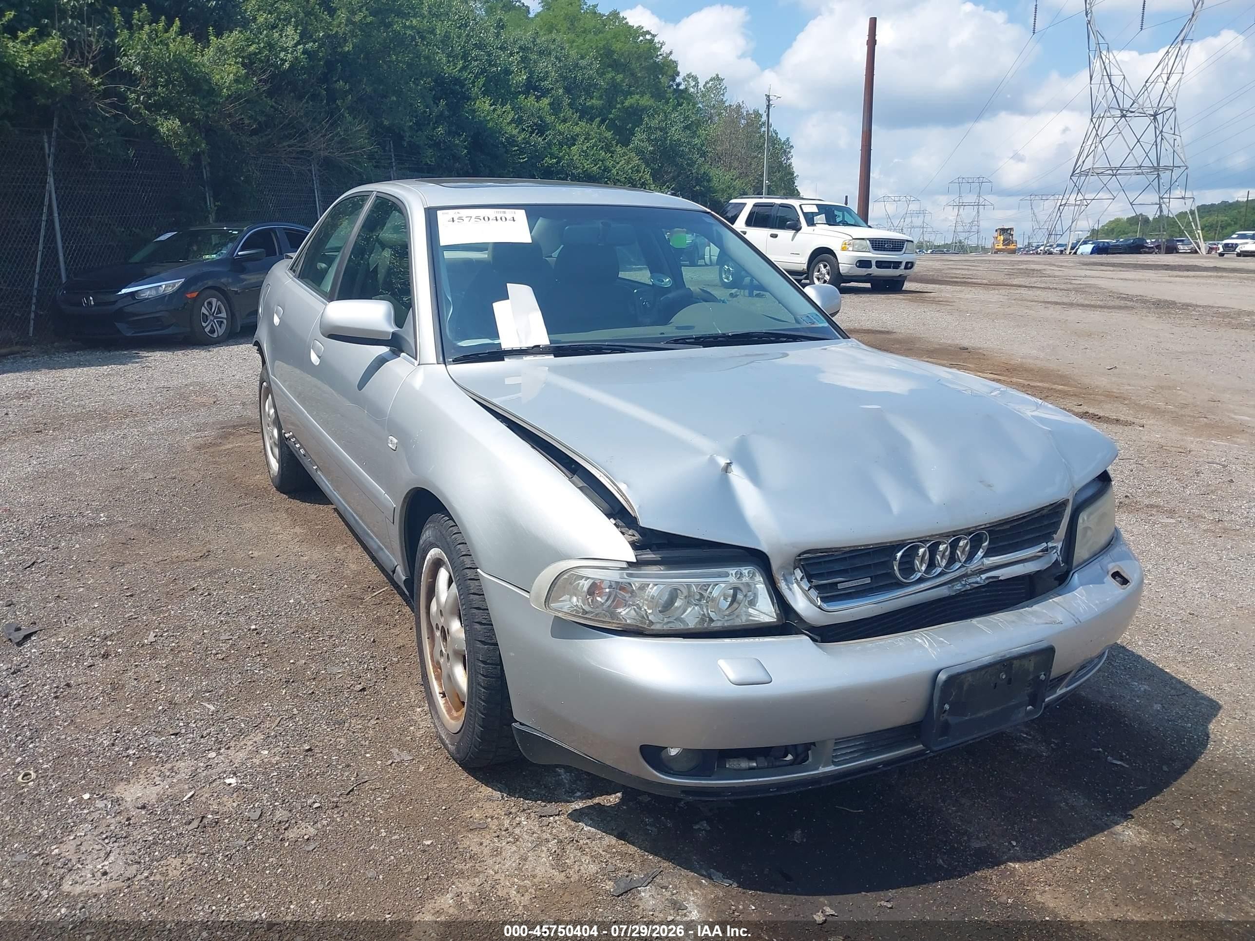 1999 Audi A4, VIN WAUED28D2XA323805 — All over