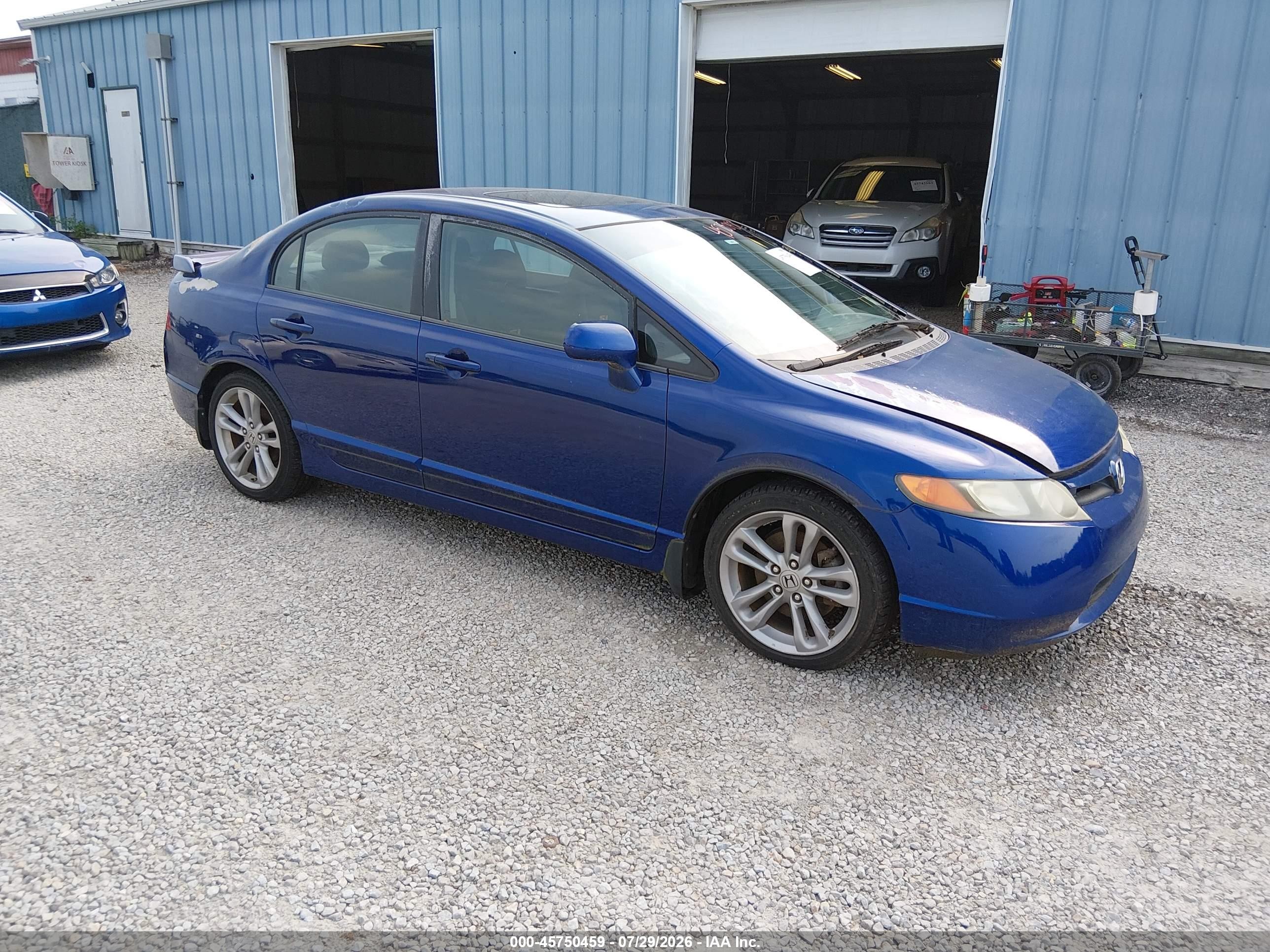 2008 Honda Civic Si, VIN 2HGFA55568H706424 — Normal wear