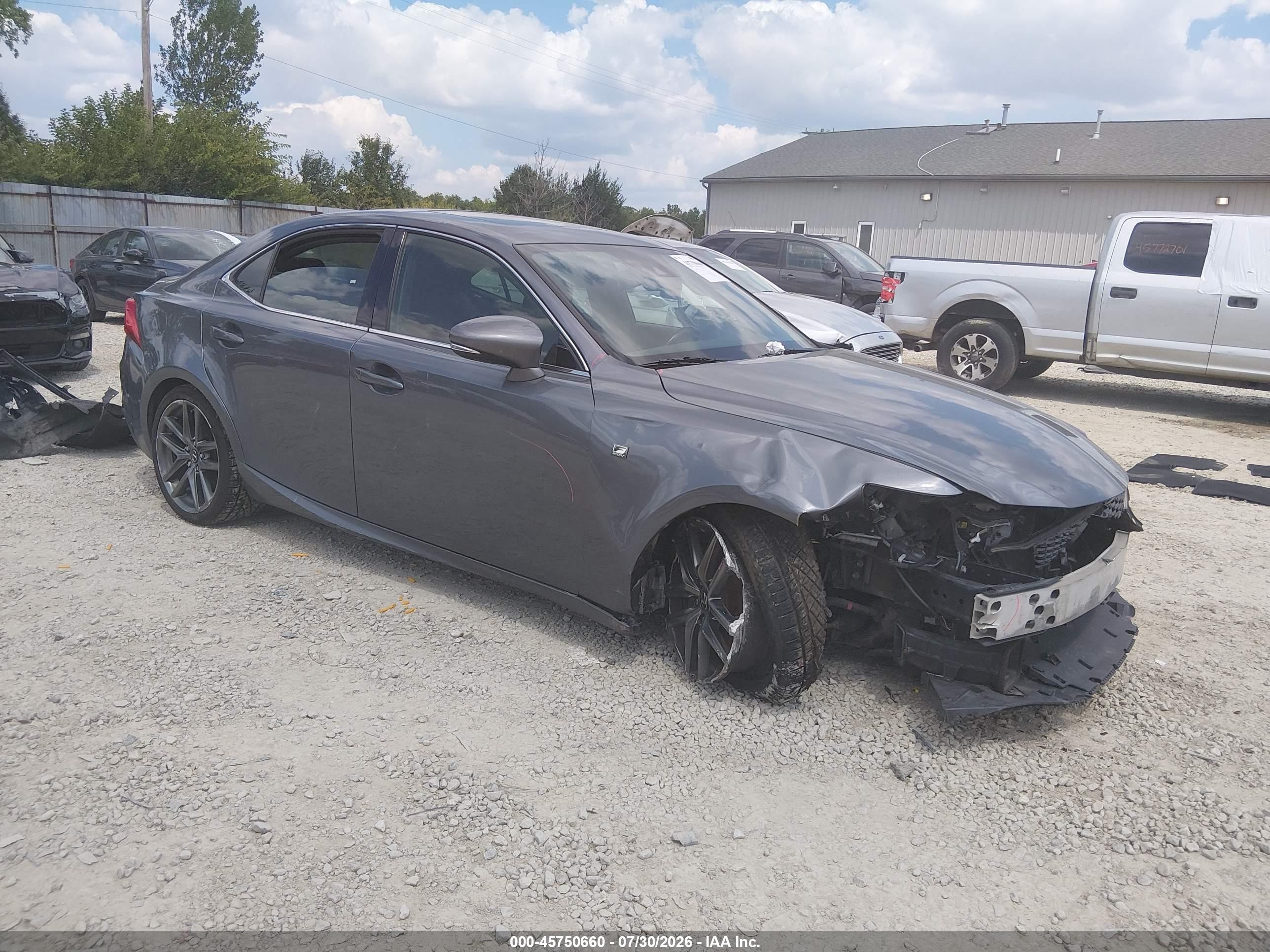 2017 Lexus IS 300 F Sport, VIN JTHCM1D21H5022413 — Front end