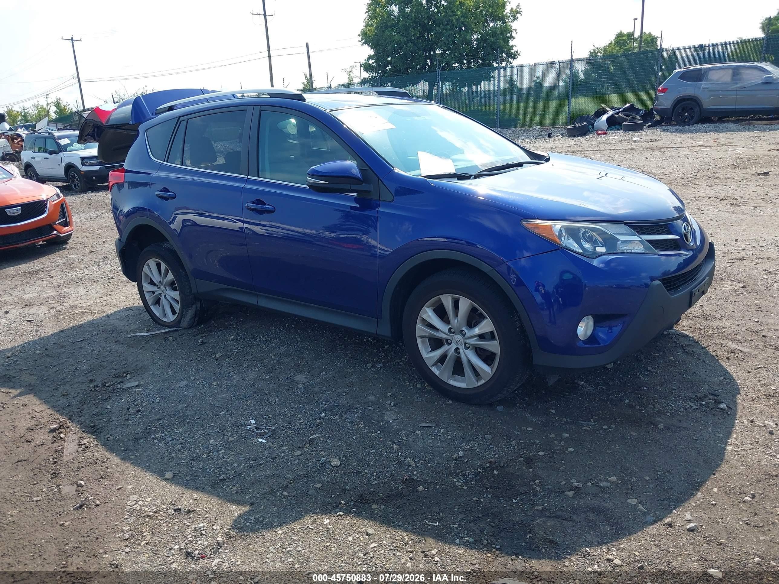 2015 Toyota RAV4 Limited, VIN 2T3DFREV4FW395314 — Rear end