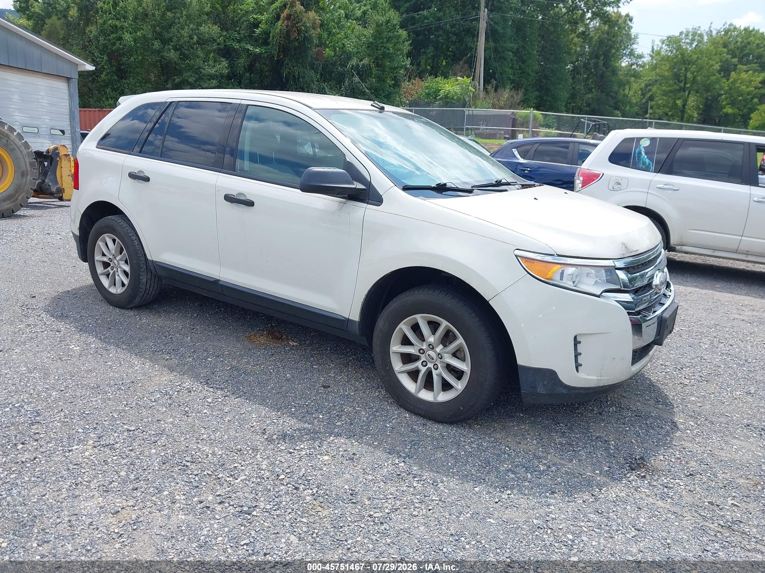 2013 Ford Edge SE, VIN 2FMDK3GC0DBC33518 — Normal wear