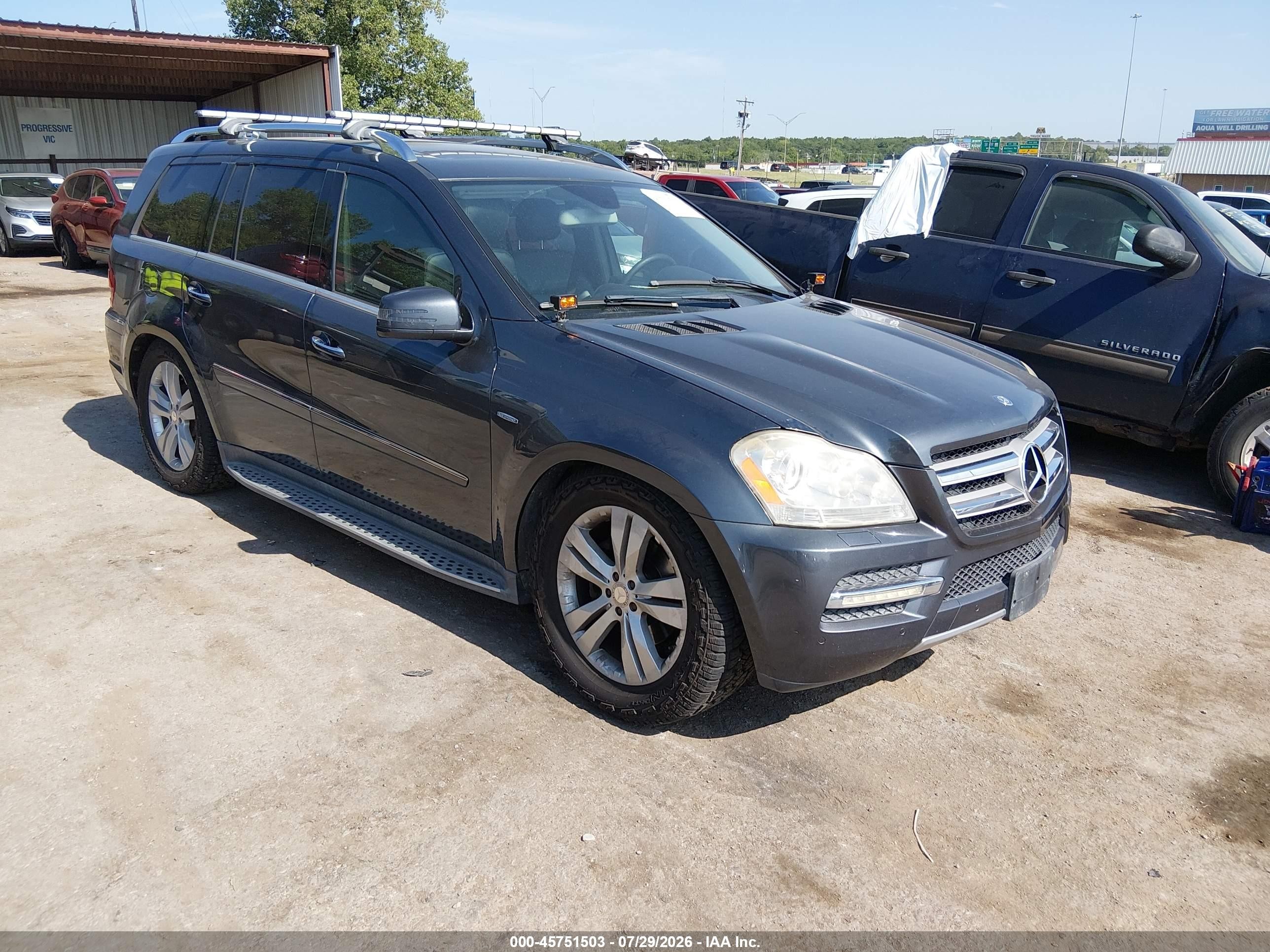 2012 Mercedes-Benz GL 350, VIN 4JGBF2FE7CA798125 — Normal wear
