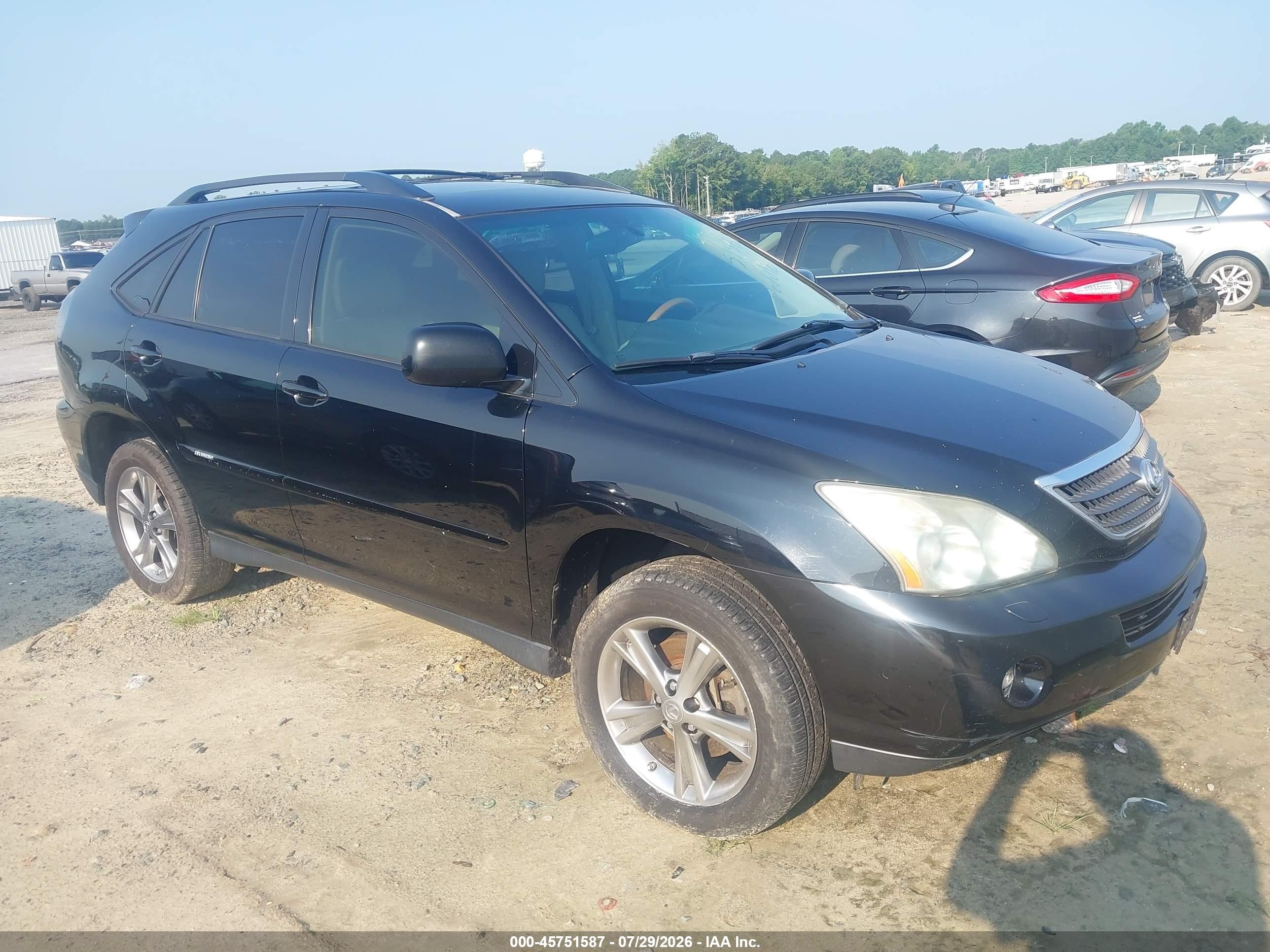 2007 Lexus RX 400h, VIN JTJGW31U072002276 — Normal wear