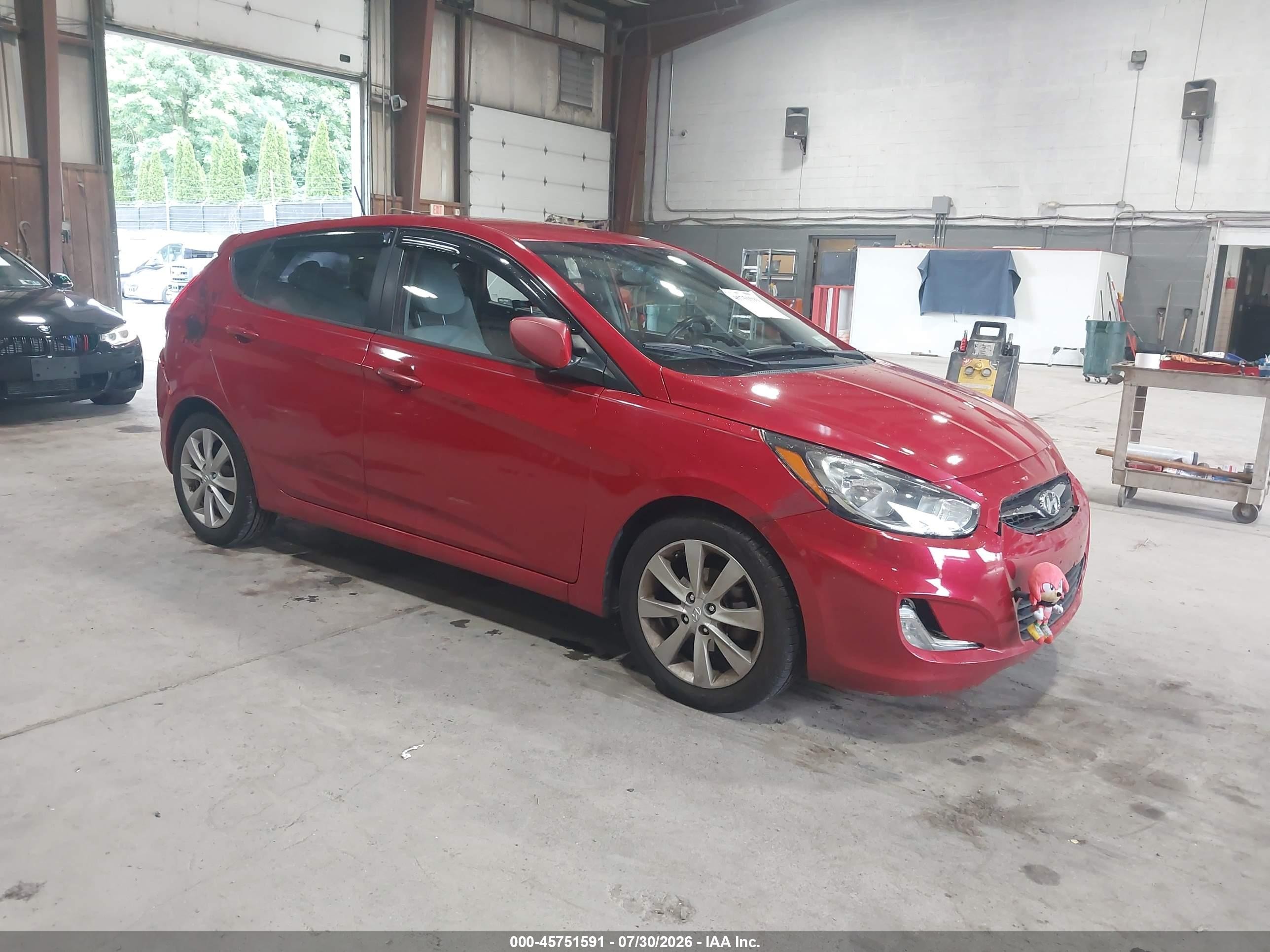 2012 Hyundai Accent SE, VIN KMHCU5AE1CU018623 — All over