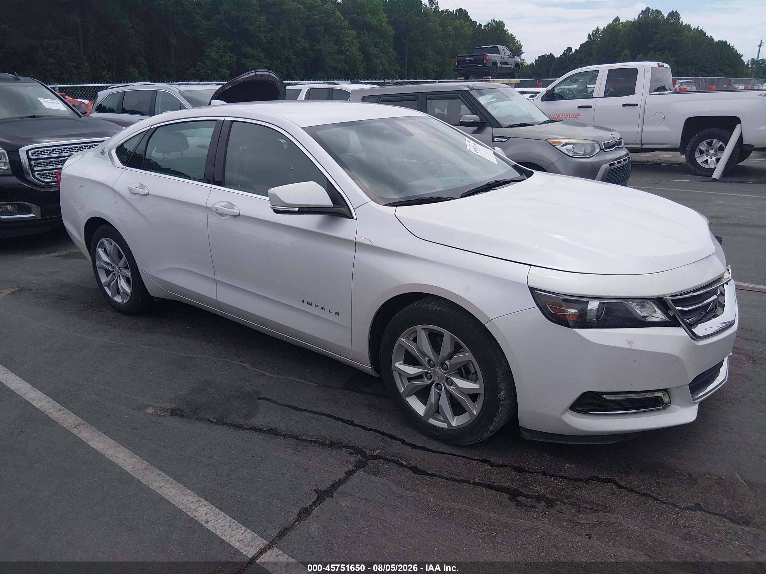 2019 Chevrolet Impala LT, VIN 2G11Z5S30K9144356 — Перед