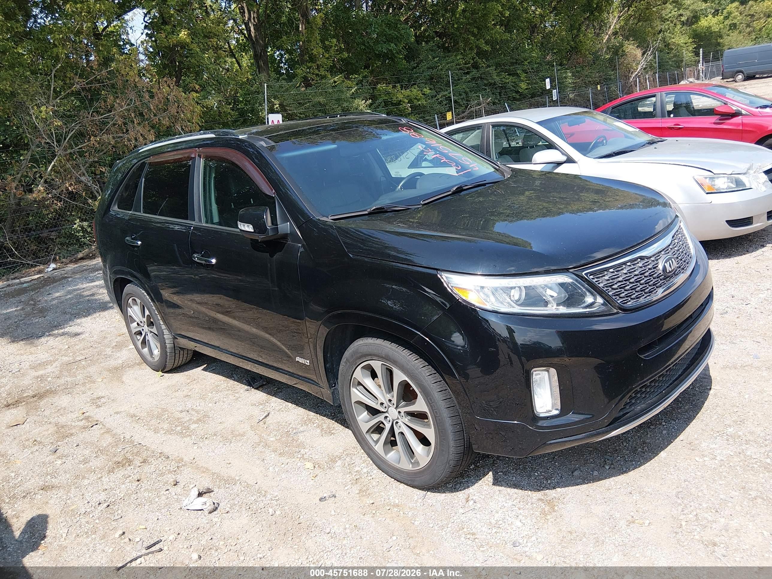2014 Kia Sorento SX, VIN 5XYKWDA79EG432078 — Обычный износ