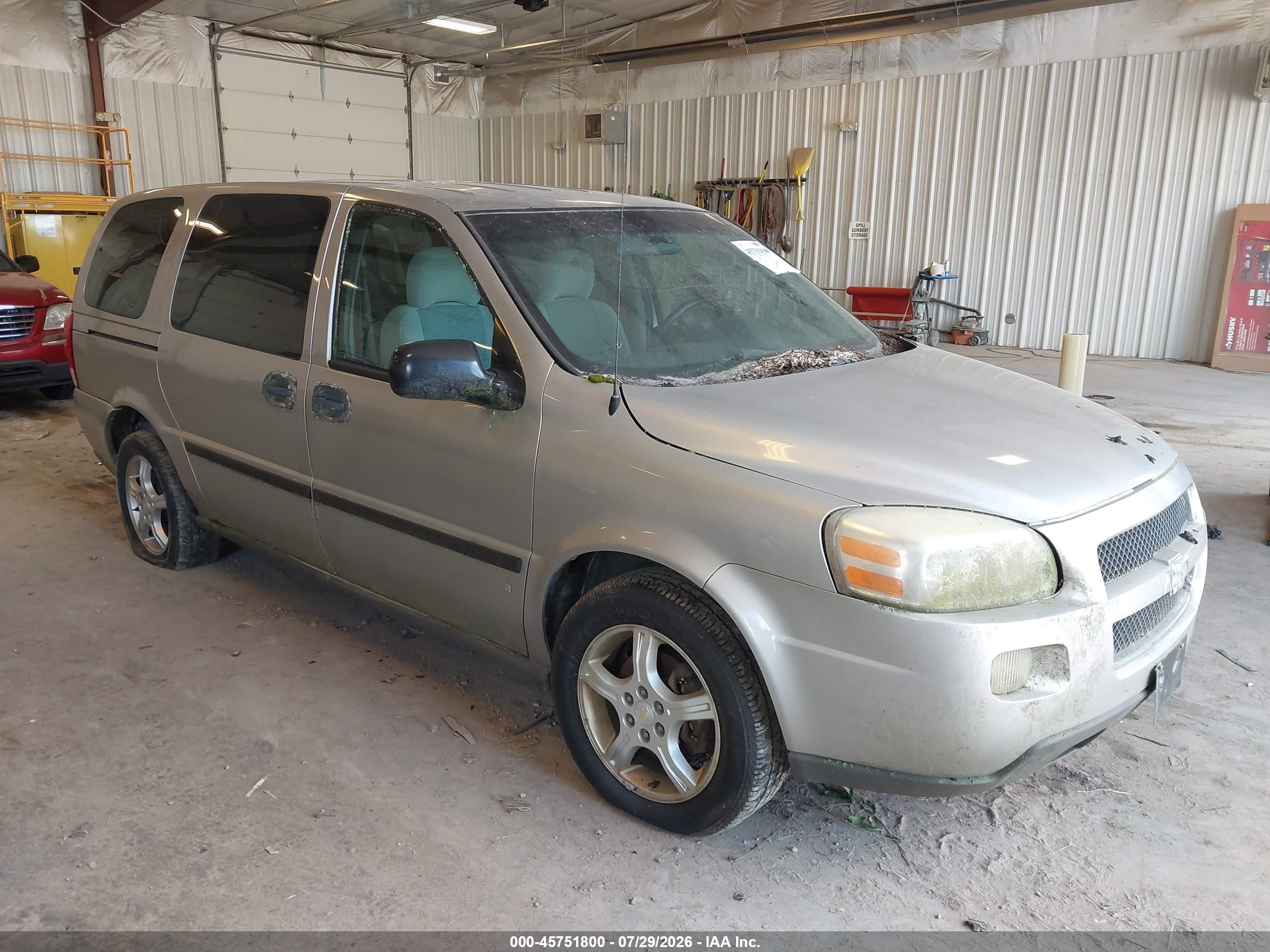 2007 Chevrolet Uplander LS Fleet, VIN 1GNDV23197D206303 — Normal wear