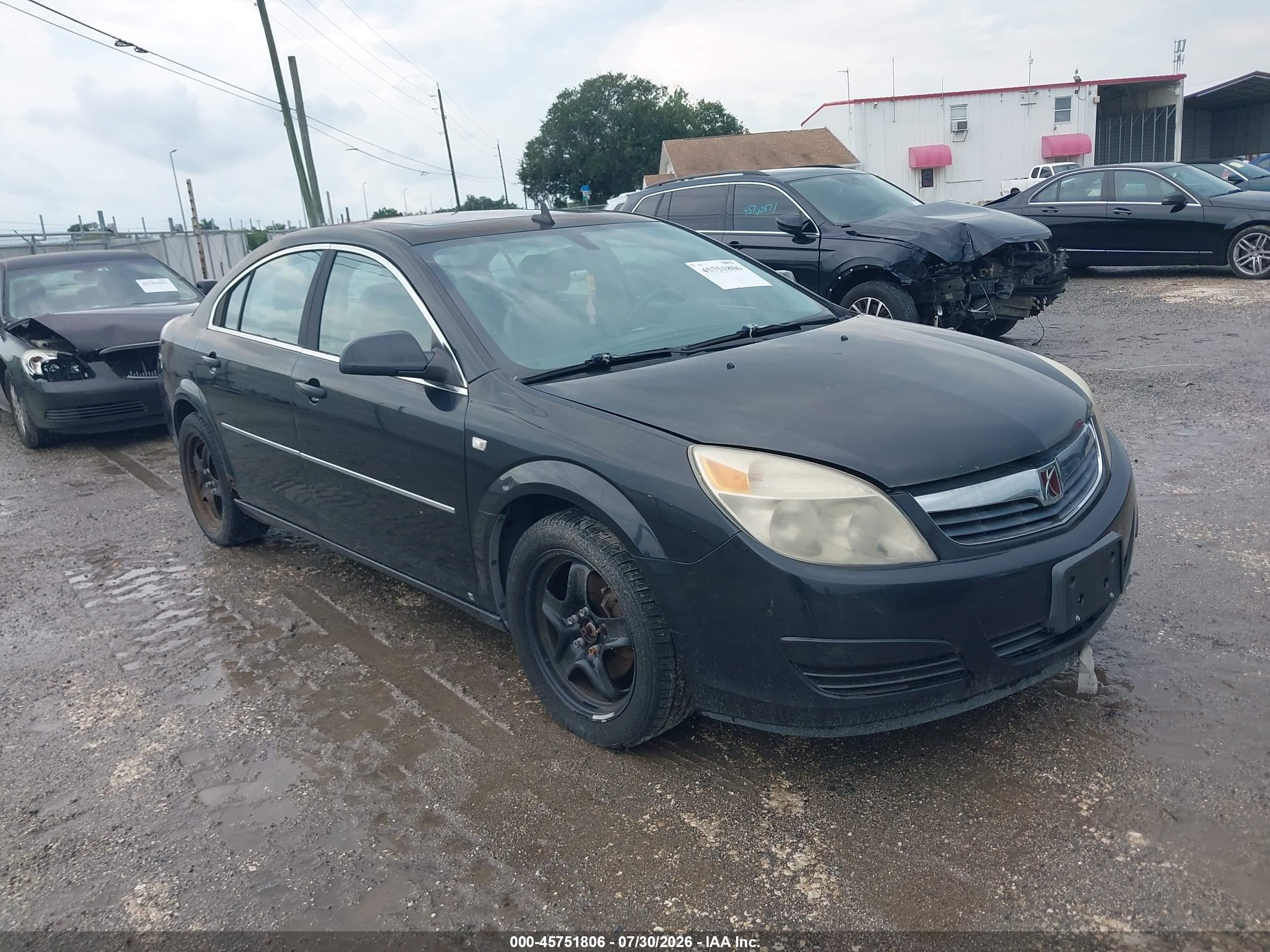 2008 Saturn Aura XE, VIN 1G8ZS57N68F241208 — Normal wear