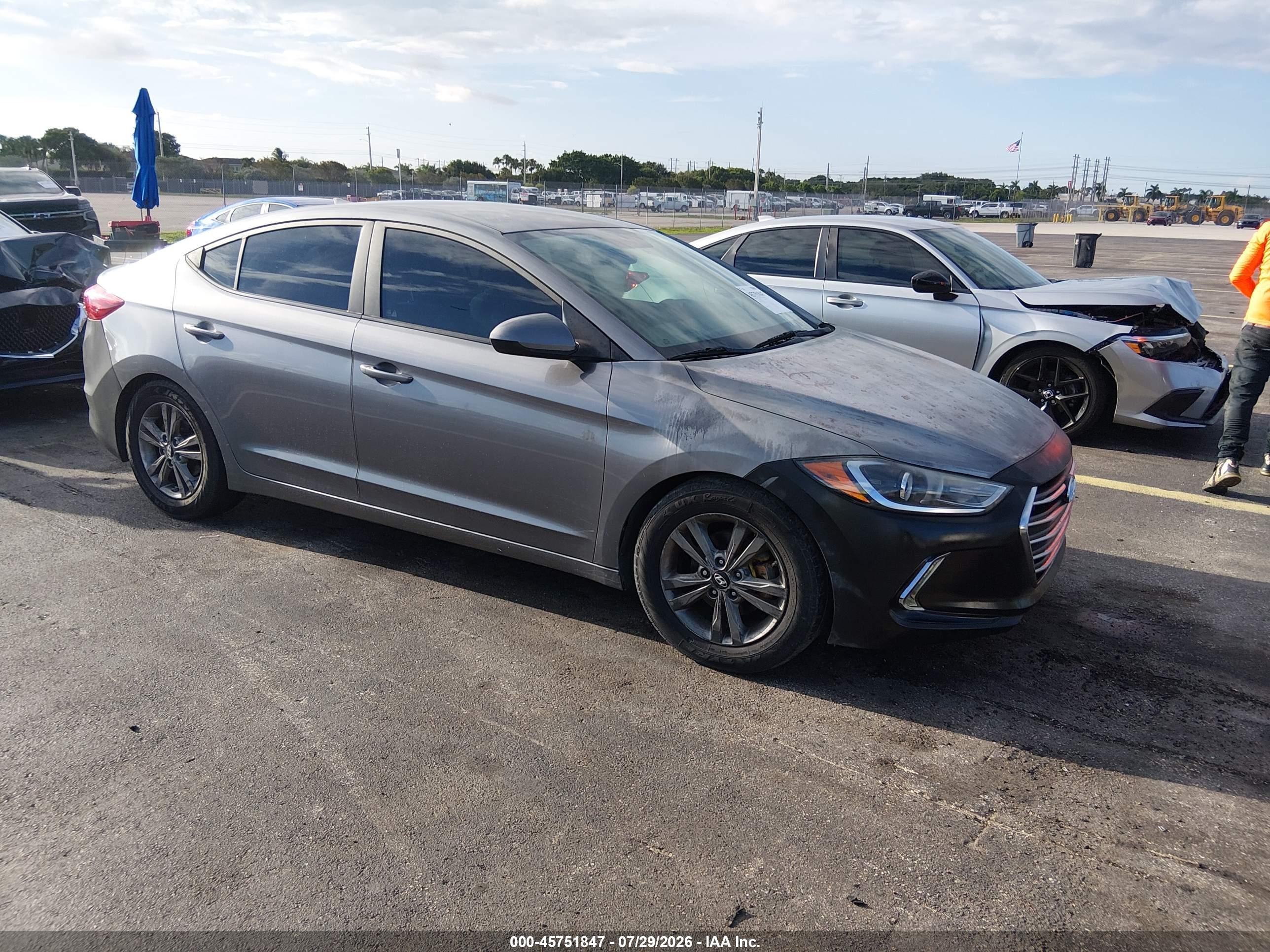 2018 Hyundai Elantra SEL, VIN 5NPD84LF9JH293600 — Theft recovery