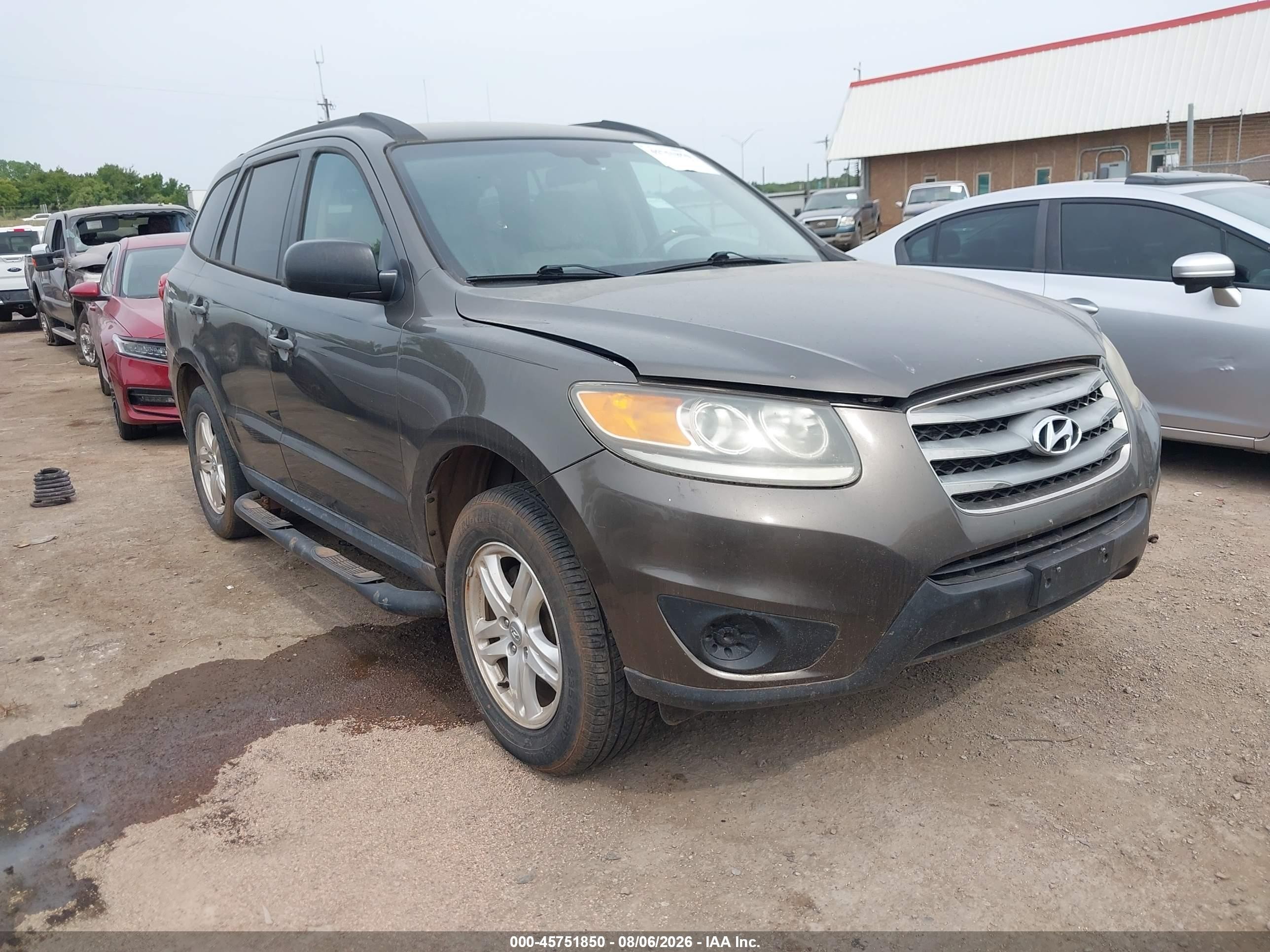 2012 Hyundai Santa Fe GLS, VIN 5XYZGDAB9CG160628 — Normal wear
