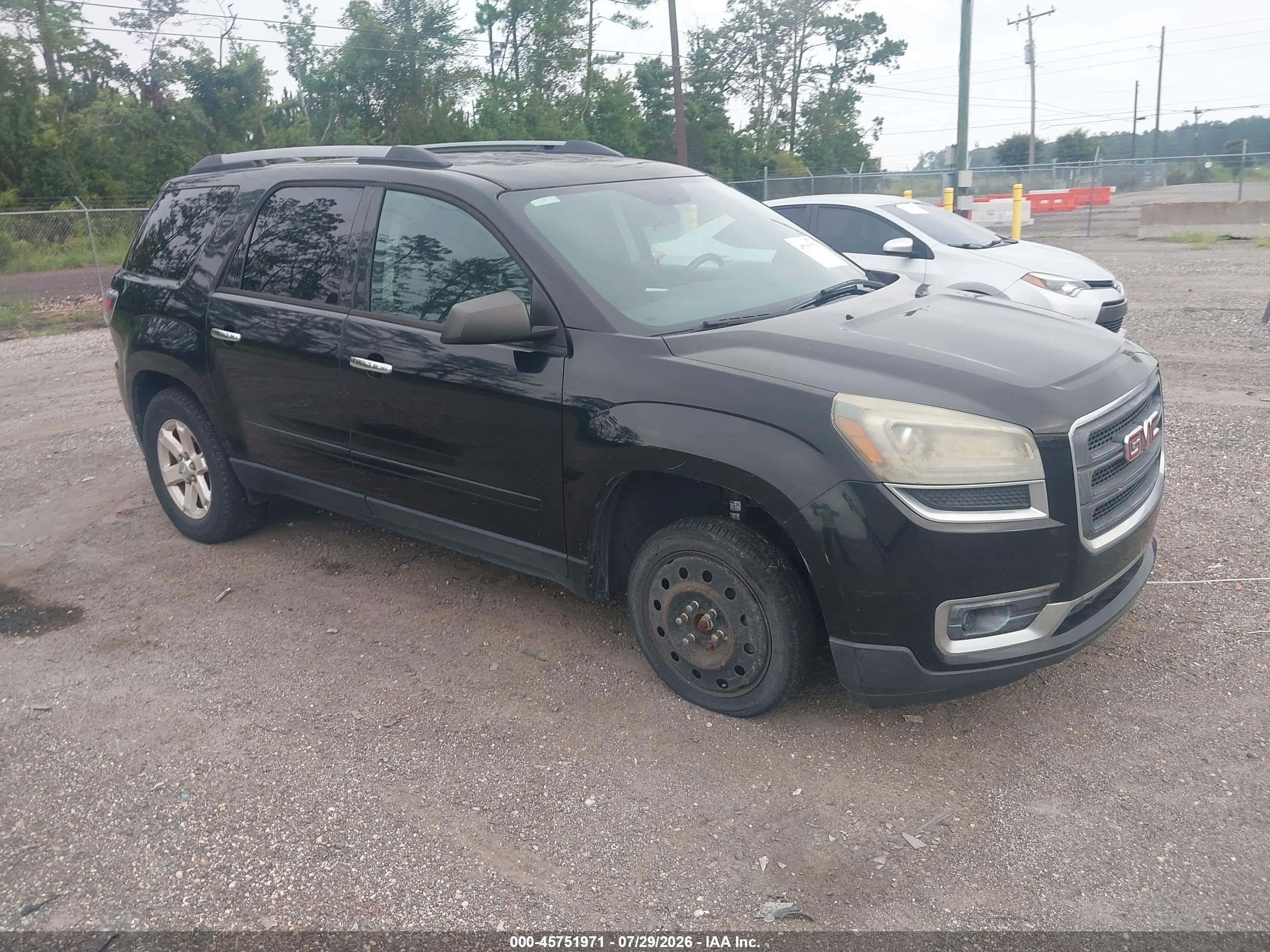 2016 GMC Acadia SLE, VIN 1GKKRNED9GJ138765 — Обычный износ