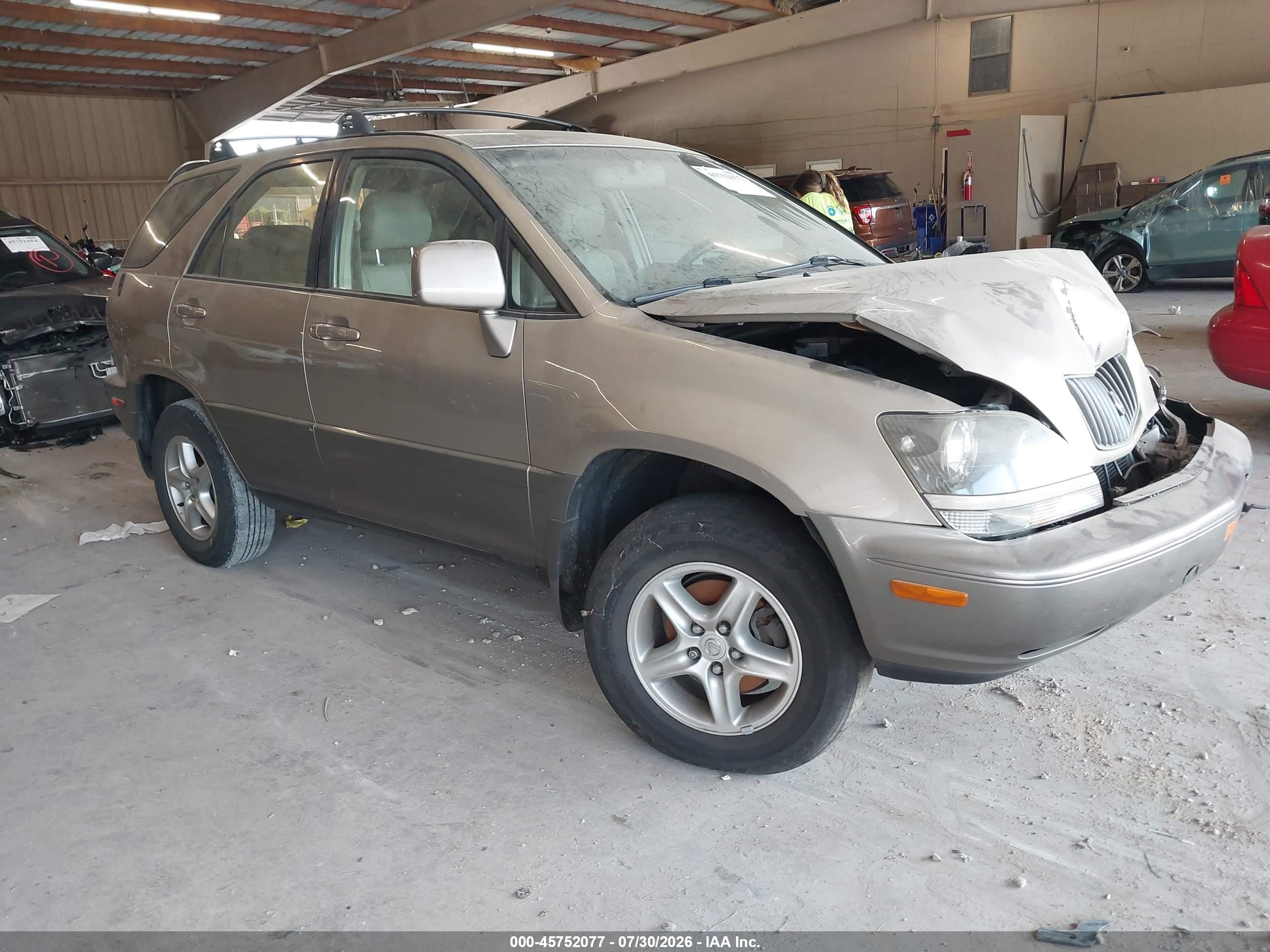 1999 Lexus RX 300, VIN JT6GF10UXX0014527 — Normal wear
