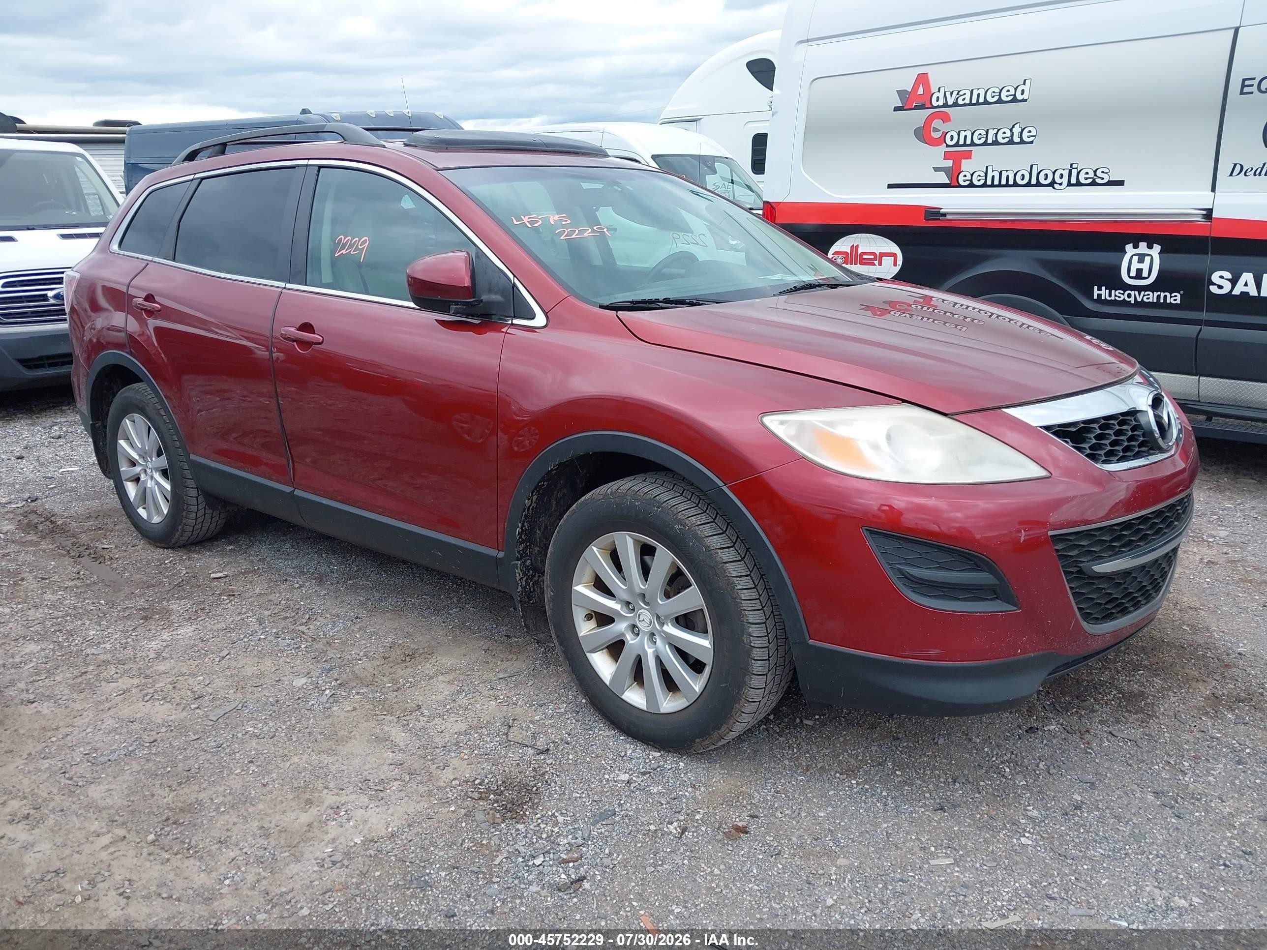 2010 Mazda CX-9 Sport, VIN JM3TB3MA7A0221938 — Normal wear