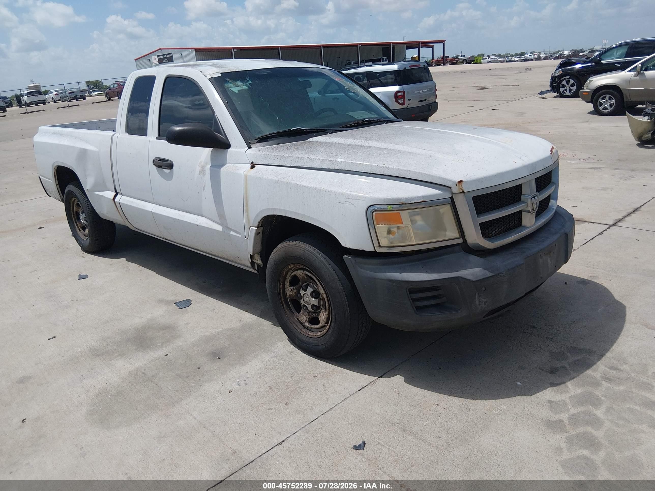 2008 Dodge Dakota ST, VIN 1D7HE22K28S598077 — Обычный износ