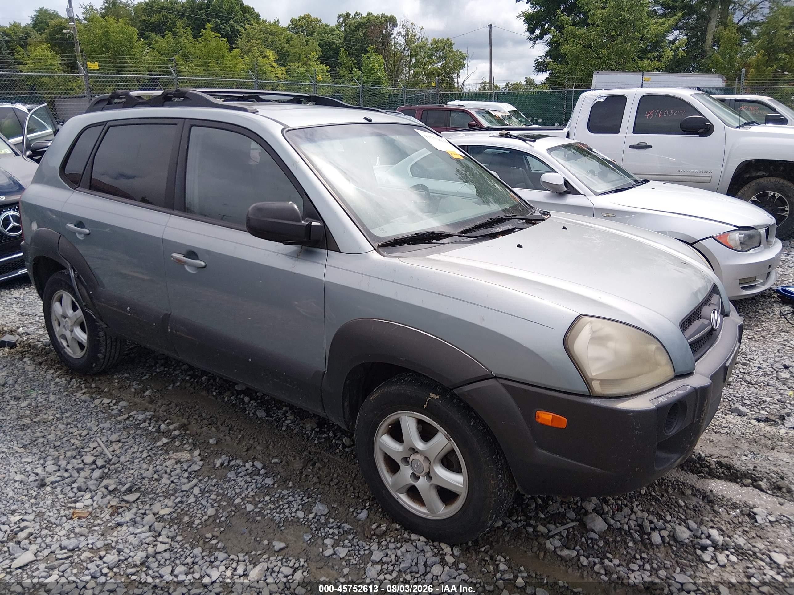 2005 Hyundai Tucson GLS, VIN KM8JN12D45U208213 — Обычный износ