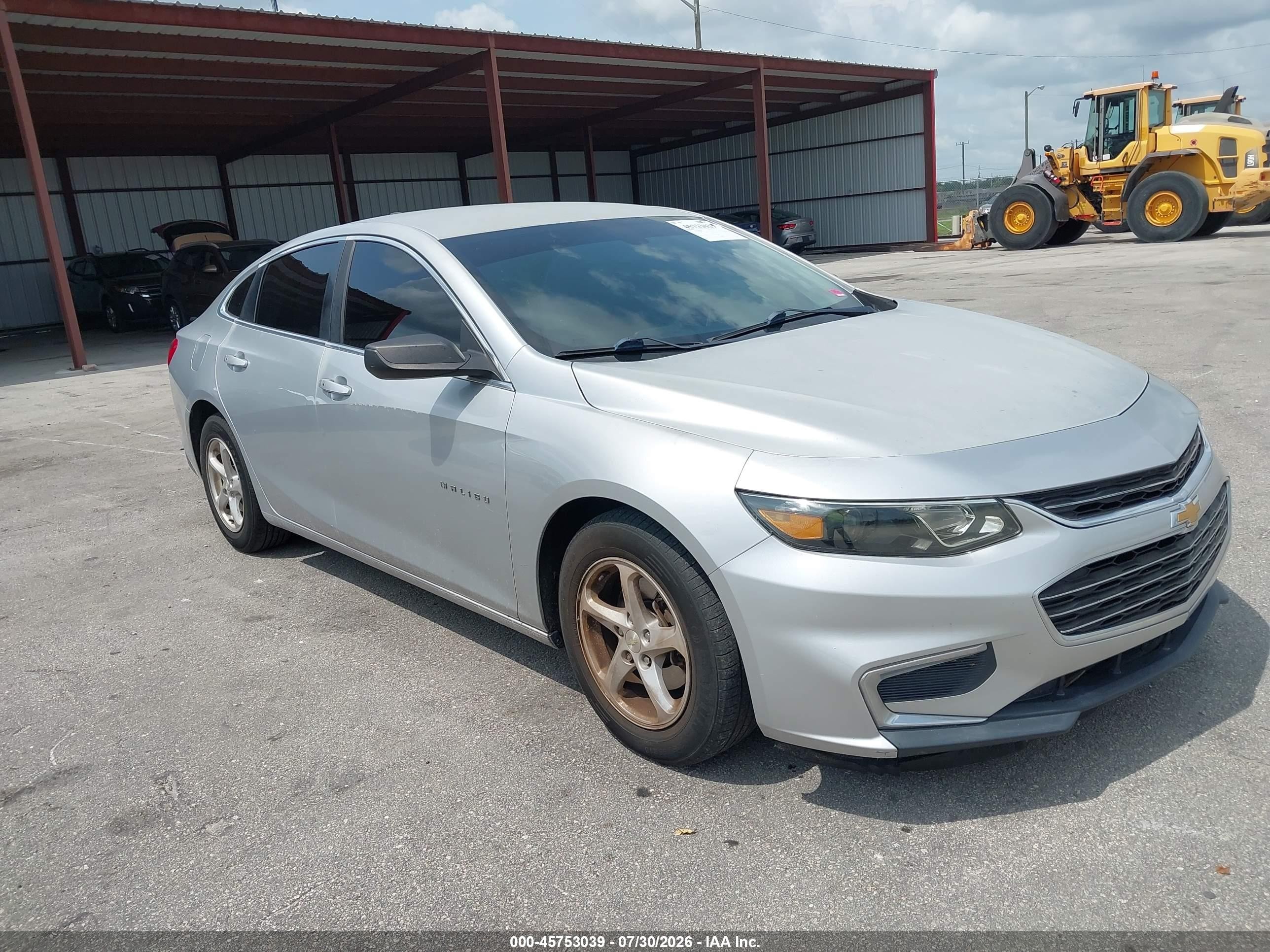 2017 Chevrolet Malibu LS, VIN 1G1ZB5ST1HF101314 — Обычный износ