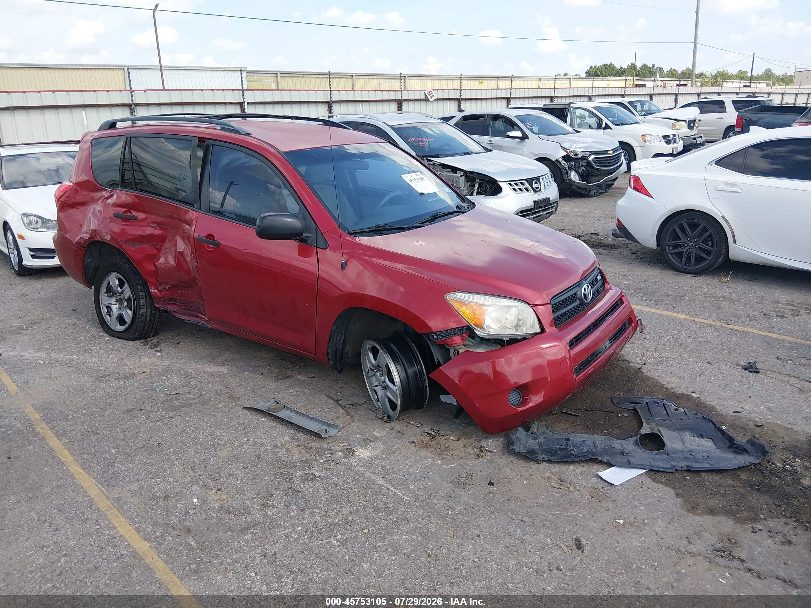 2008 Toyota RAV4, VIN JTMZK33V186012872 — Side