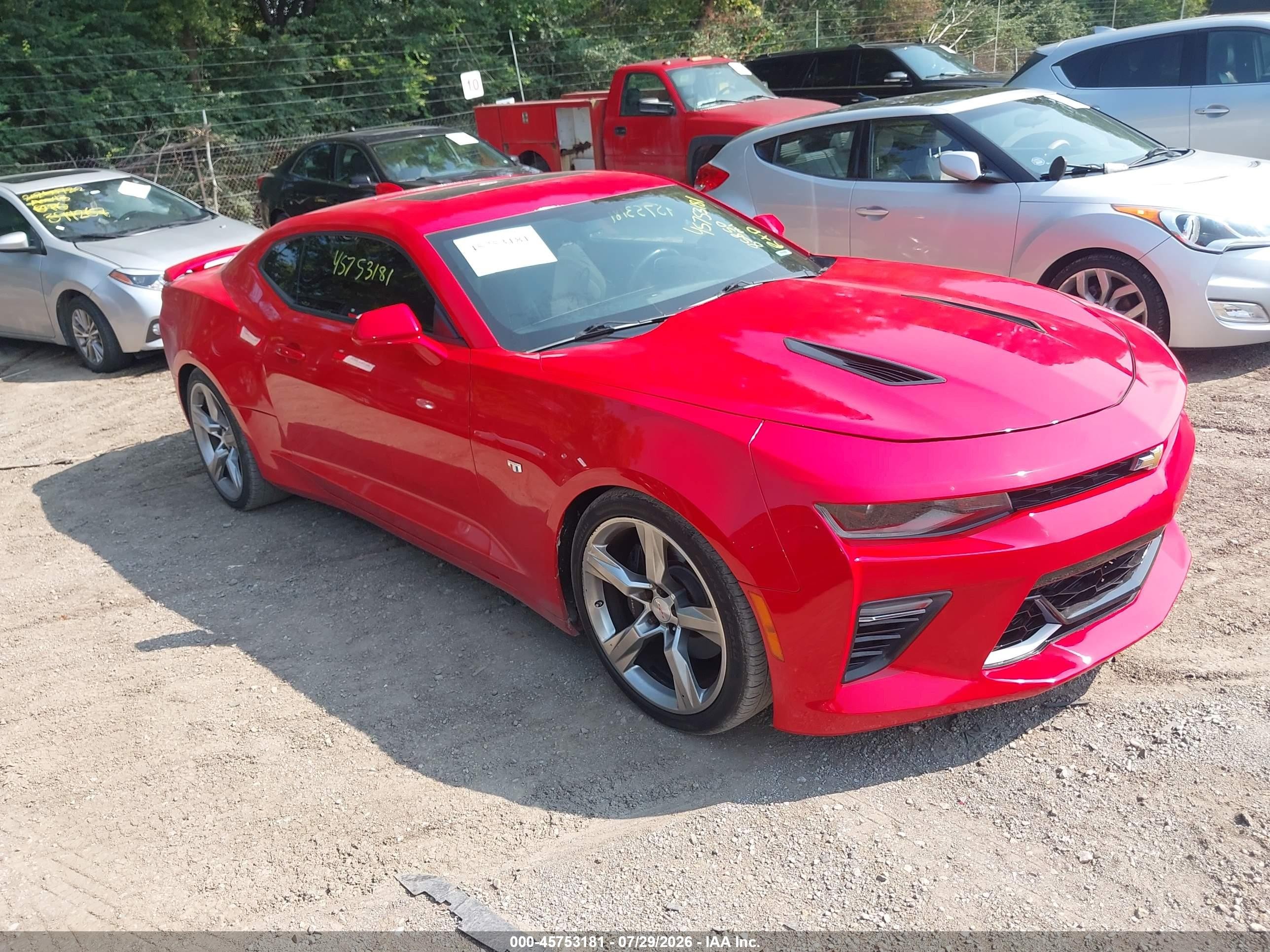 2018 Chevrolet Camaro 1SS, VIN 1G1FF1R71J0122455 — Front end