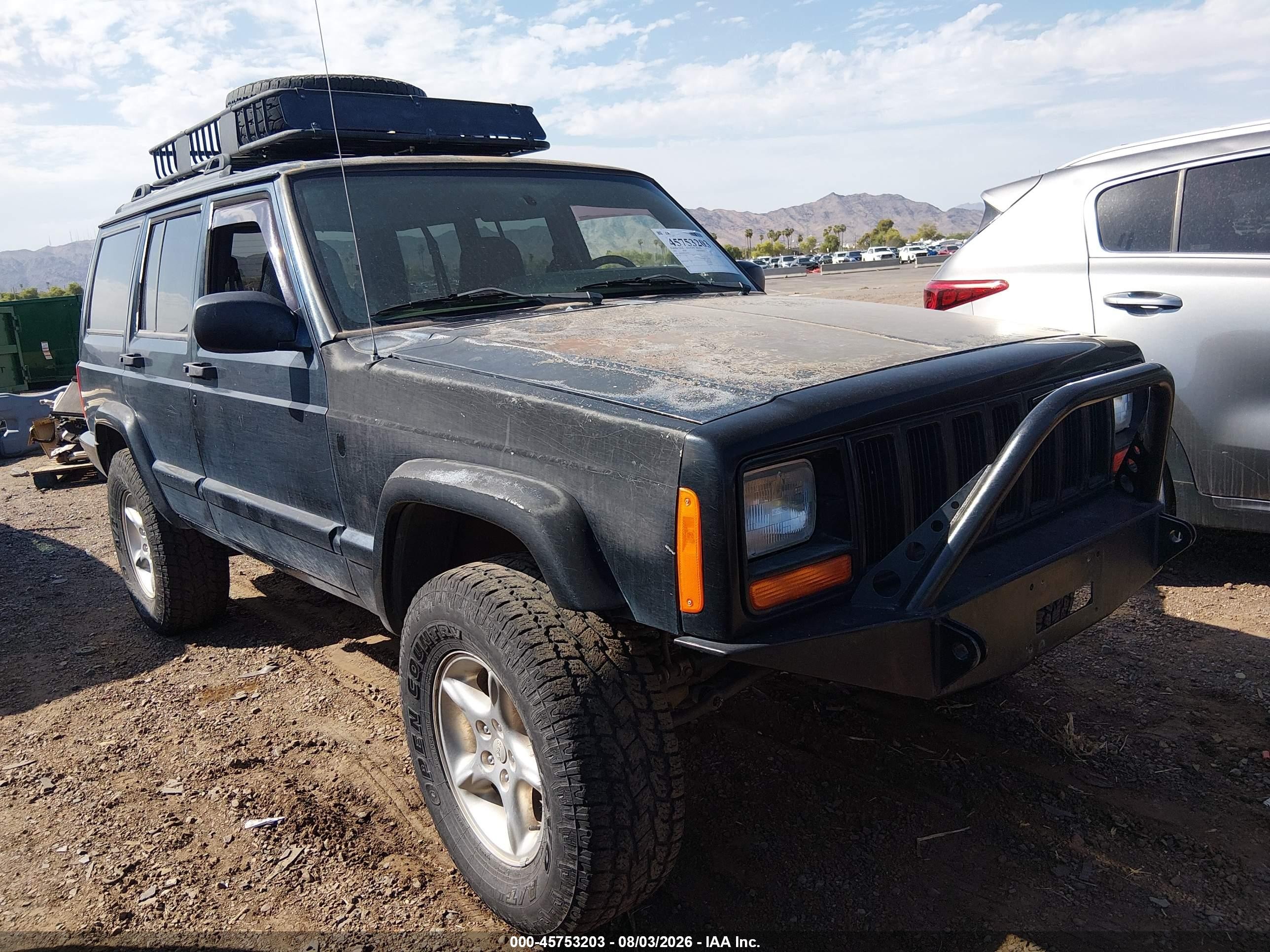 2001 Jeep Cherokee Sport, VIN 1J4FF48S81L603634 — Normal wear