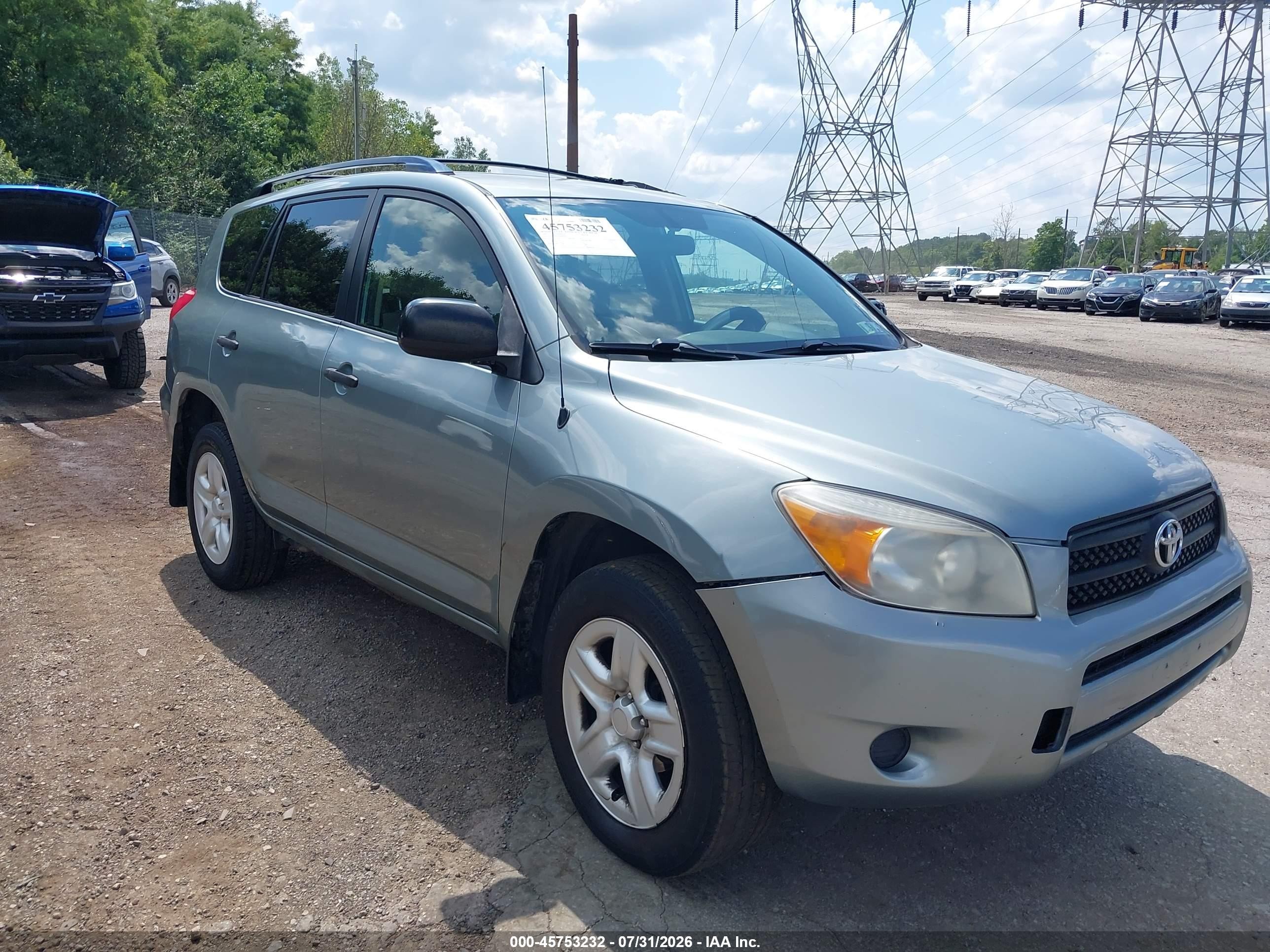 2007 Toyota RAV4, VIN JTMBD33V676043755 — Normal wear