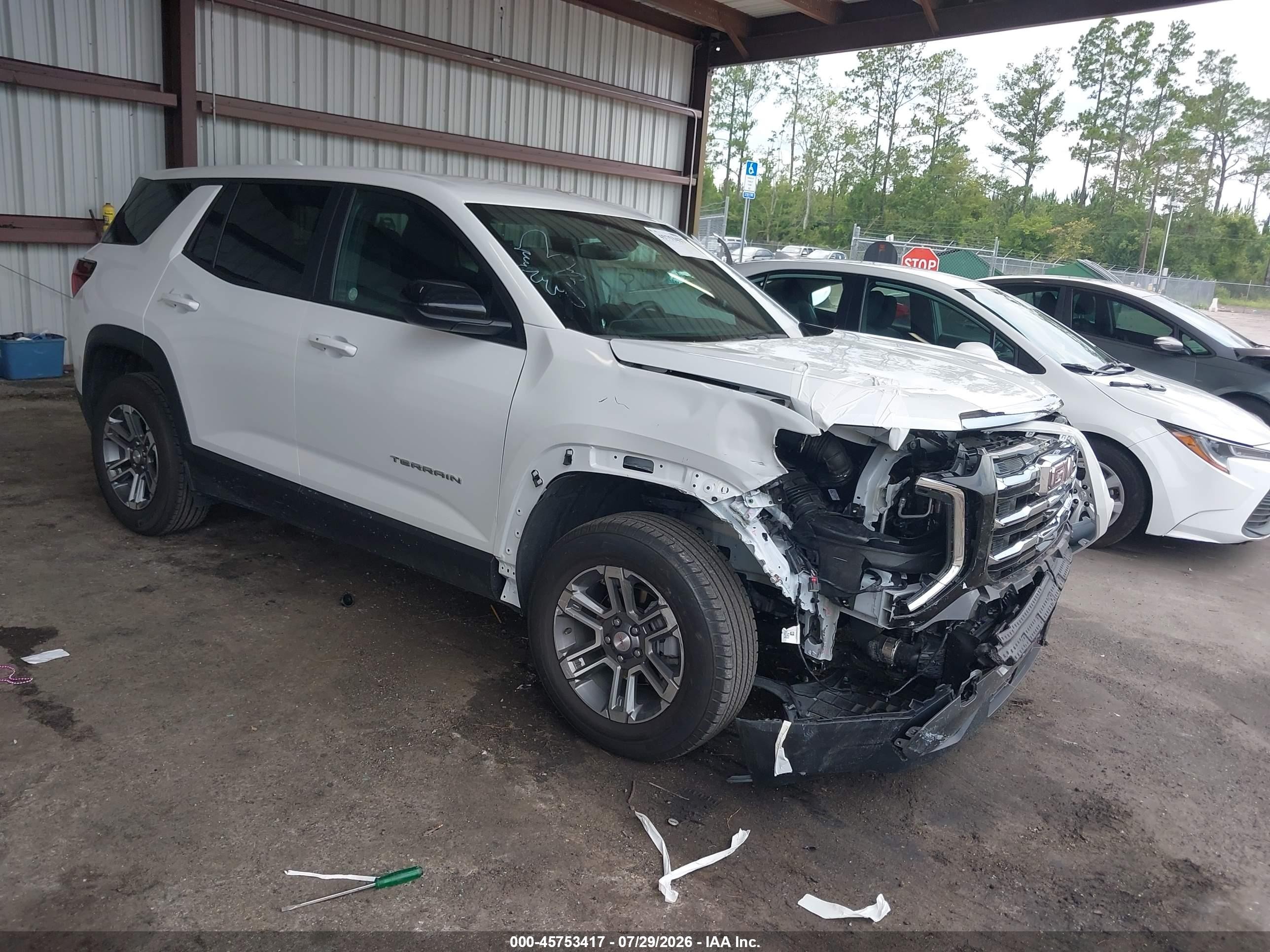 2026 GMC Terrain FWD Elevation, VIN 3GKALMEG6TL289180 — Front end