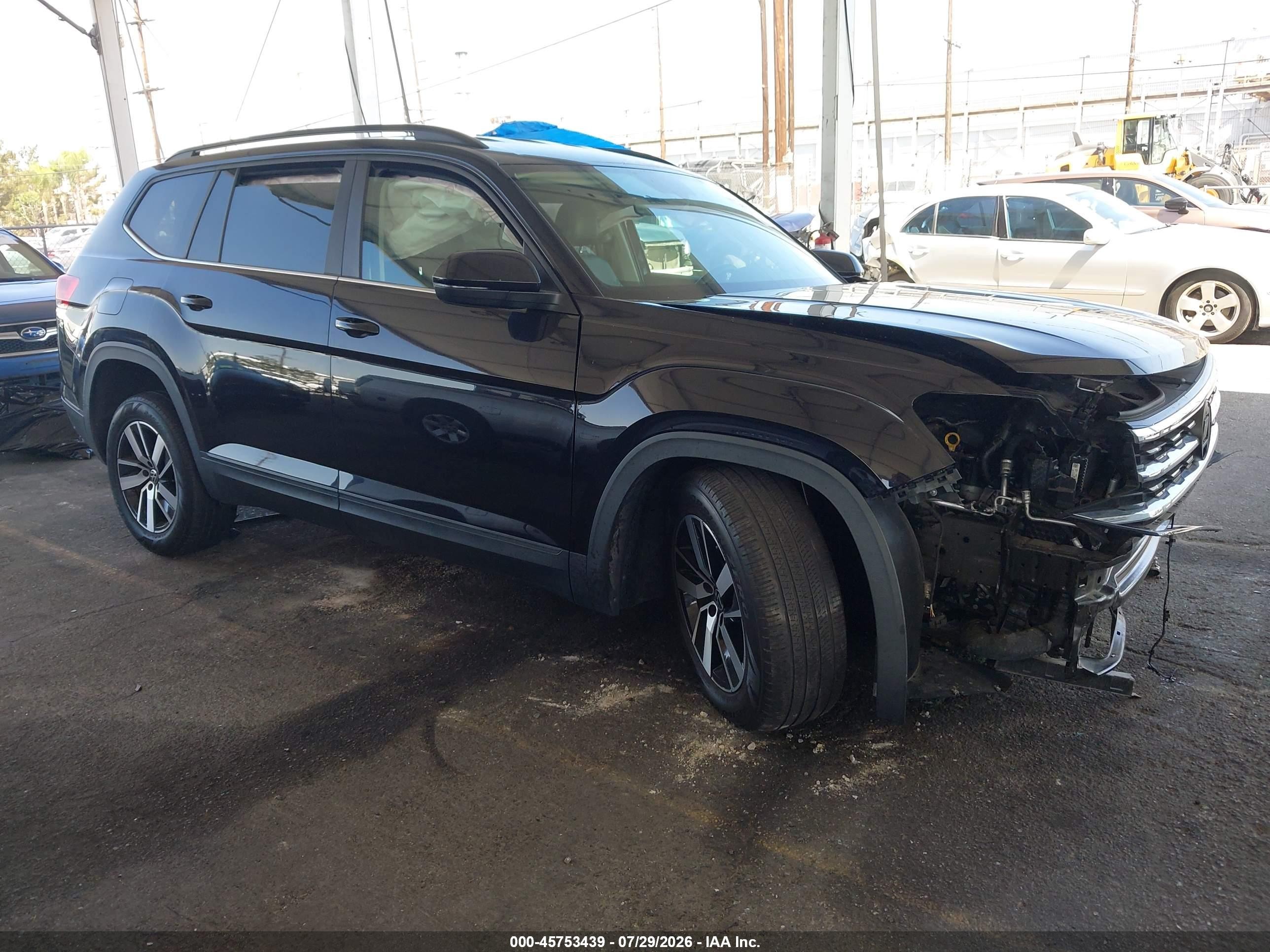 2022 Volkswagen Atlas SE, VIN 1V2DP2CA0NC507451 — Front end