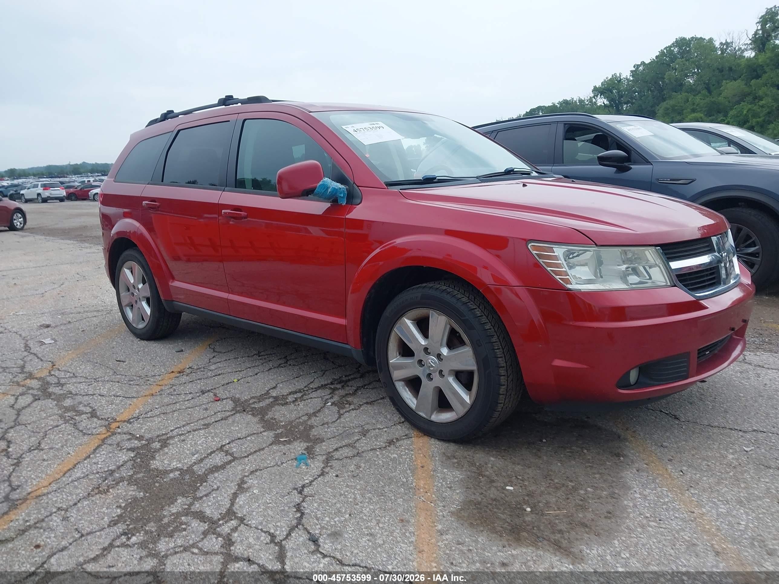 2009 Dodge Journey SXT, VIN 3D4GG57V99T152208 — Обычный износ