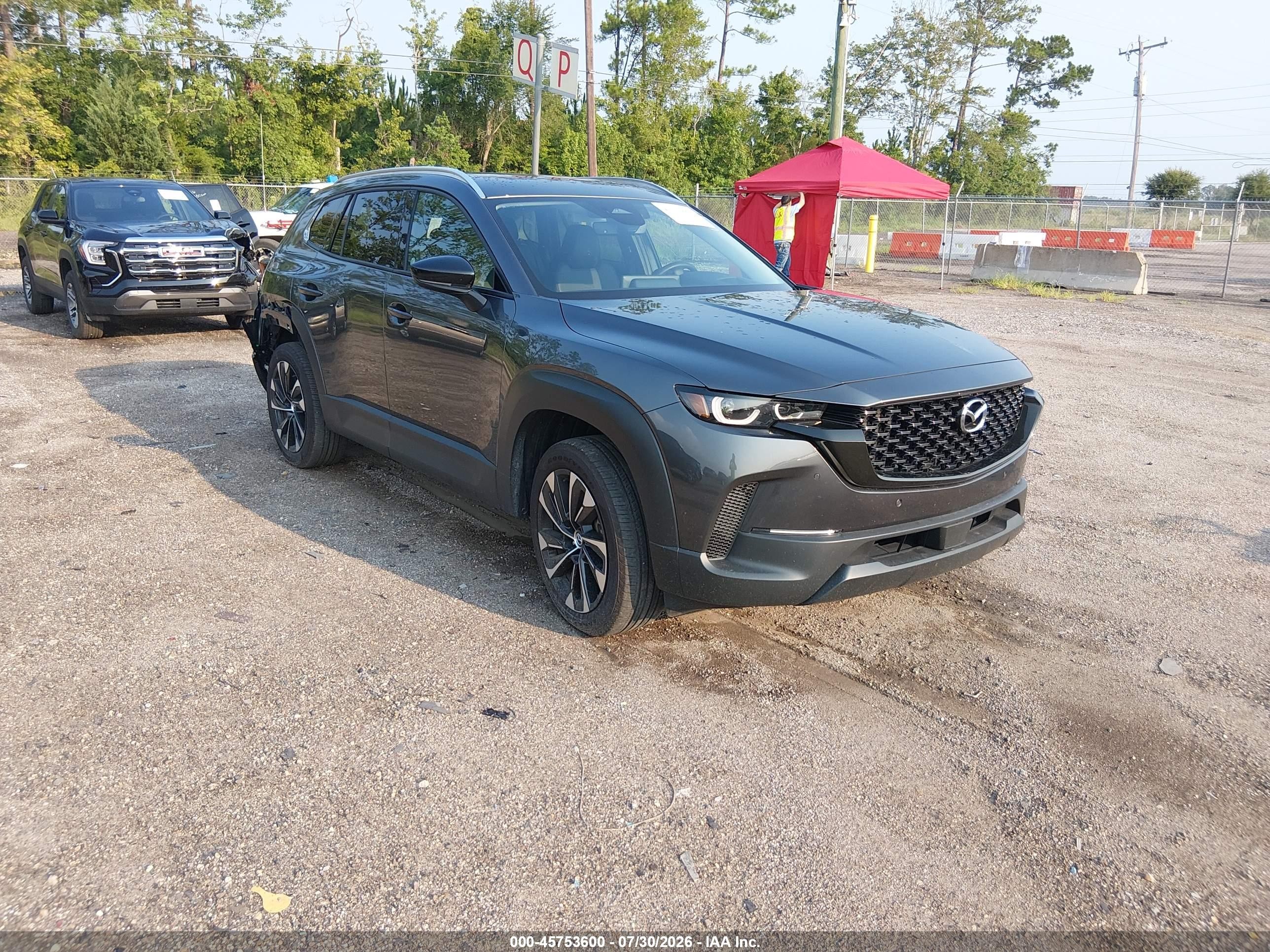 2026 Mazda CX-50 Hybrid Premium Plus, VIN 7MMVAAEWXTN142739 — Rear end