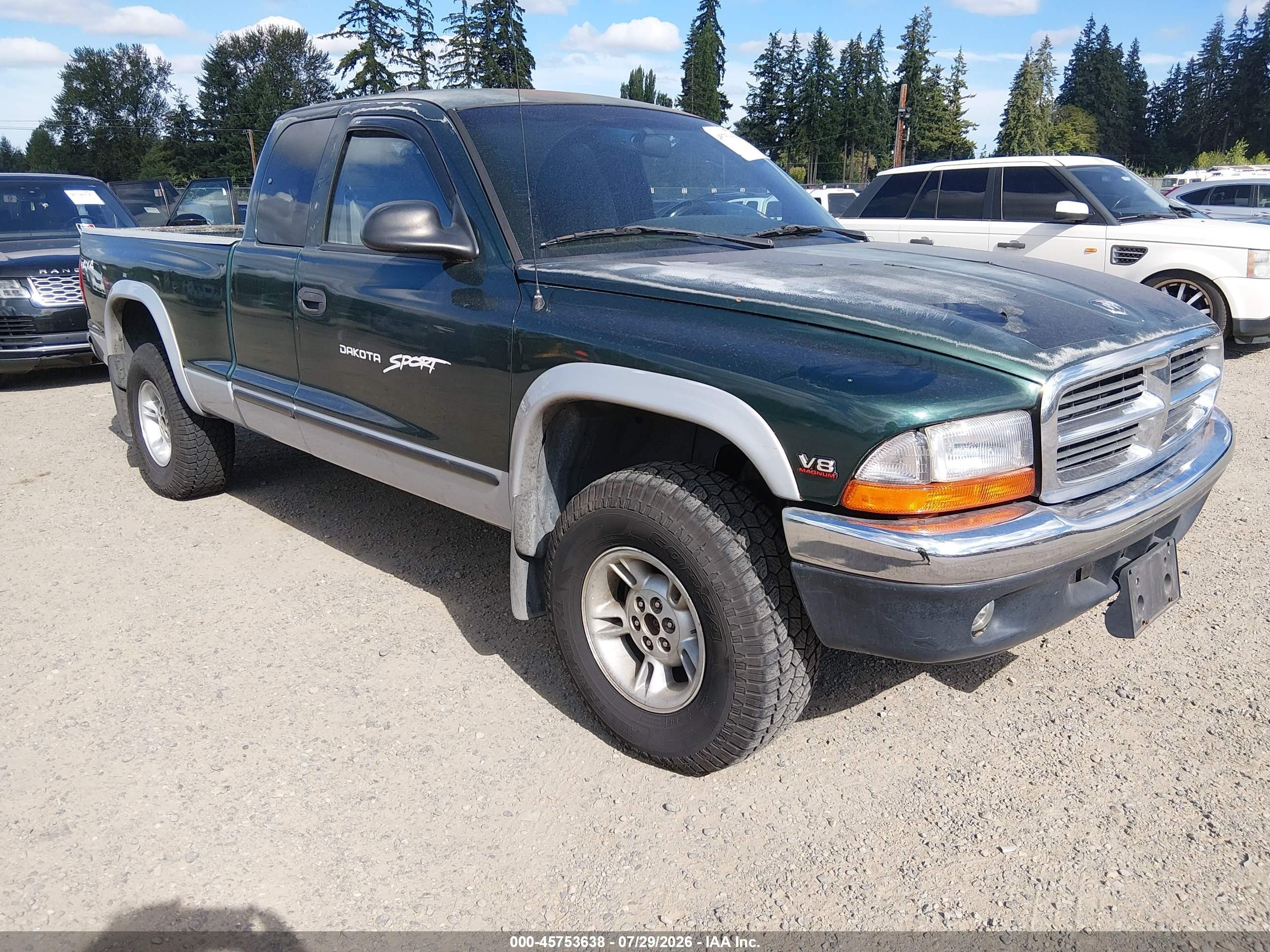 1999 Dodge Dakota SLT, VIN 1B7GG22Y3XS204346 — Normal wear