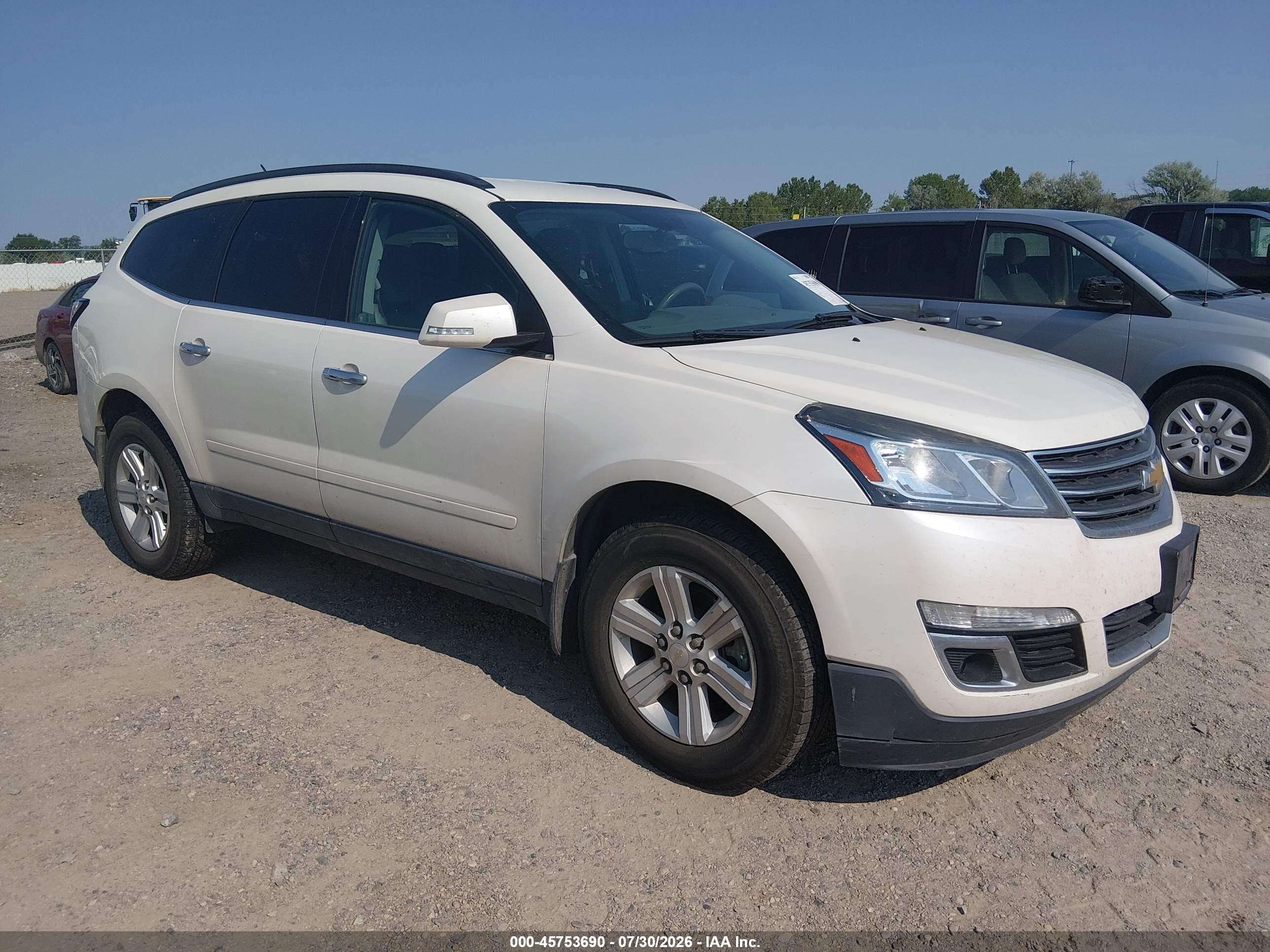 2014 Chevrolet Traverse LT, VIN 1GNKVGKD3EJ241188 — Normal wear