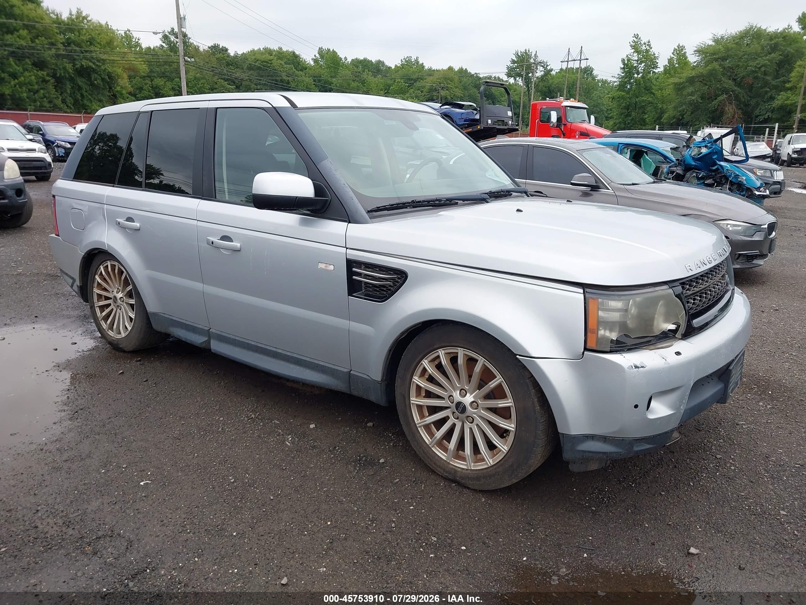2012 Land Rover Range Rover Sport HSE, VIN SALSF2D43CA746885 — Normal wear
