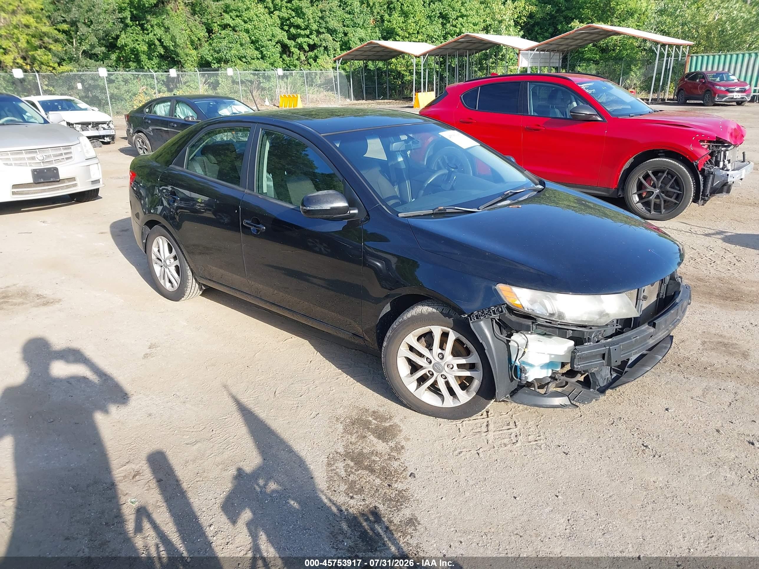 2012 Kia Forte EX, VIN KNAFU4A27C5625635 — Перед