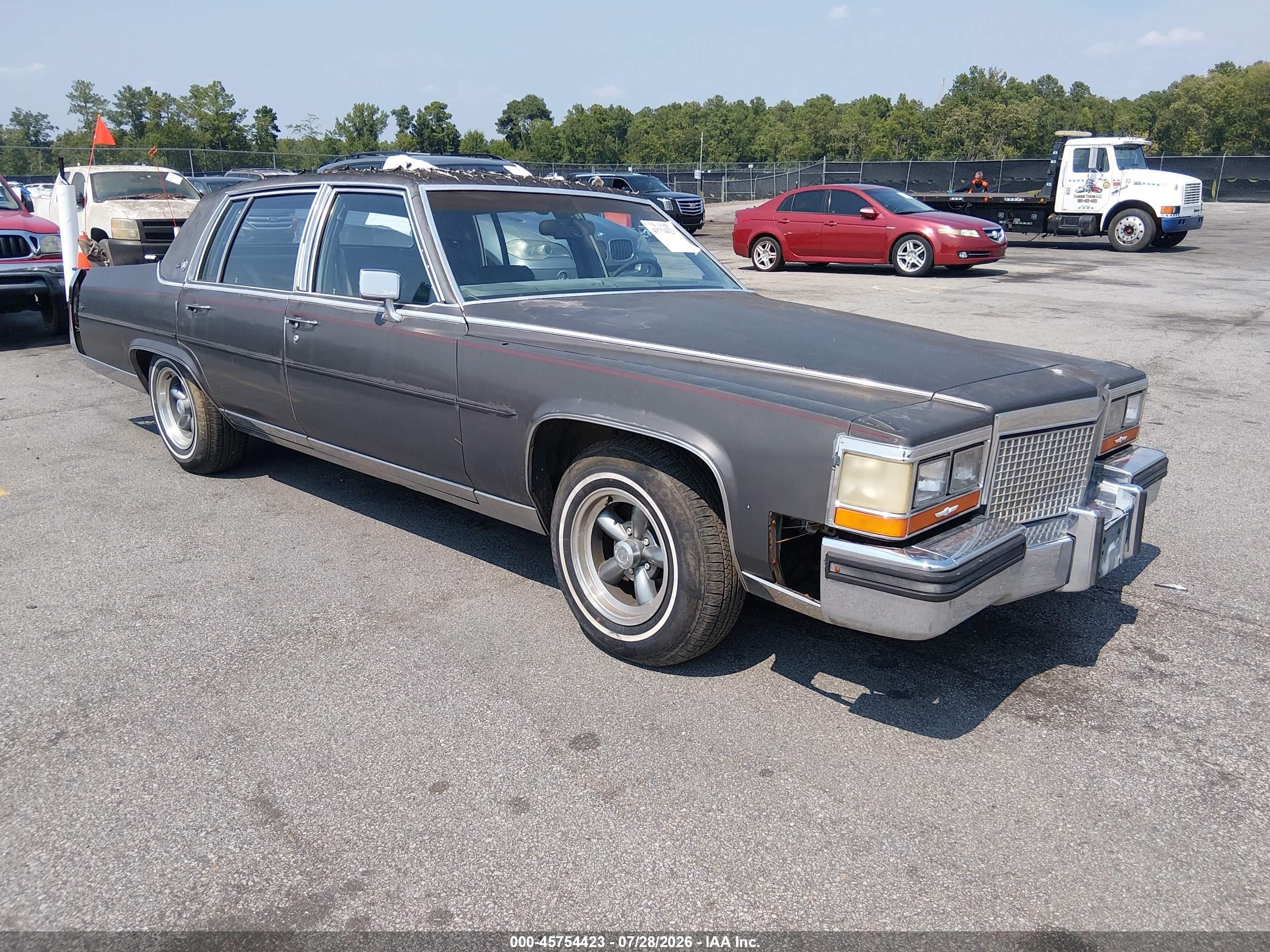 1988 Cadillac Brougham, VIN 1G6DW51Y0J9734641 — Roof