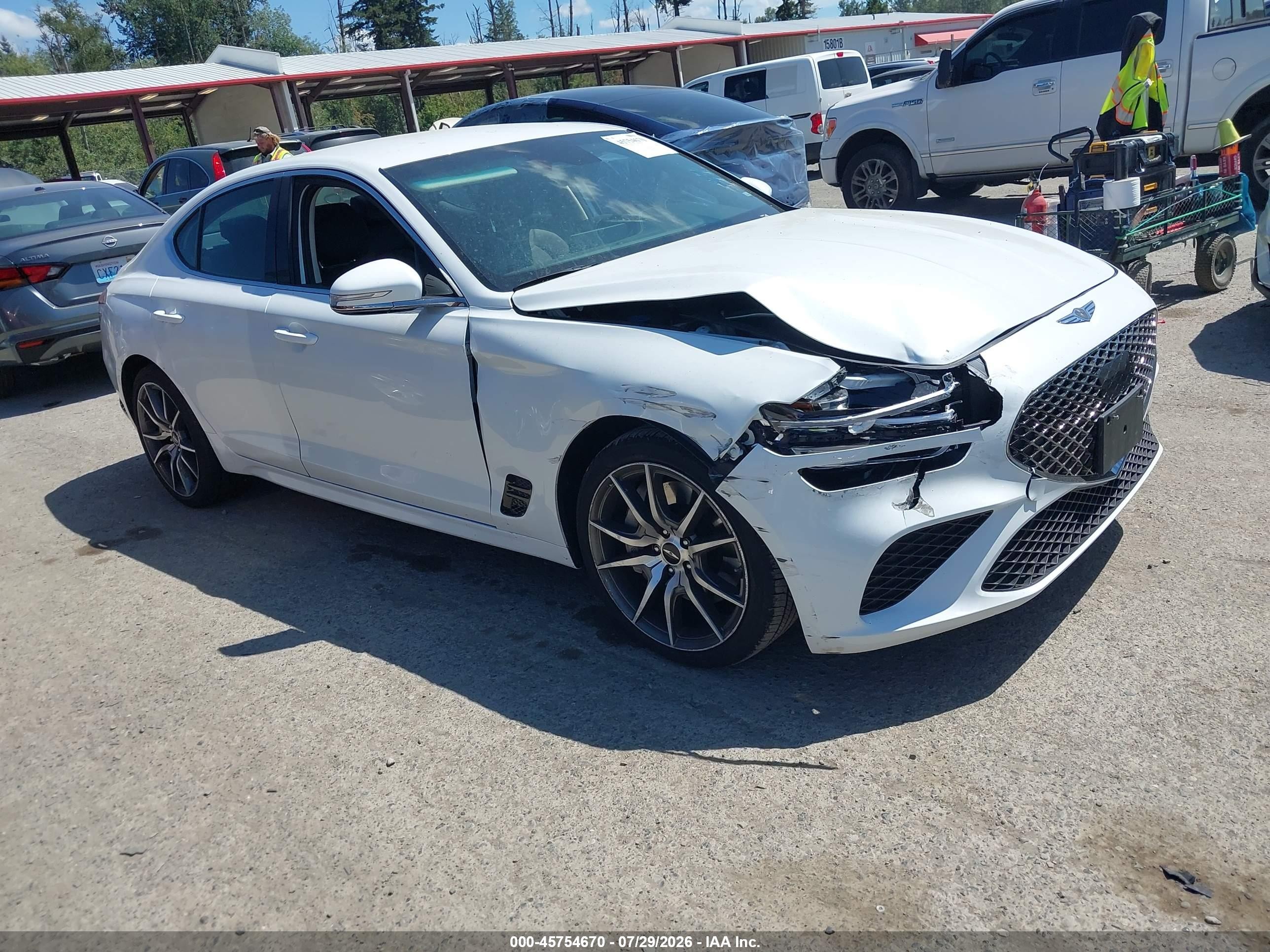2026 Genesis G70 2.5T, VIN KMTG14SC2TU167646 — Front end