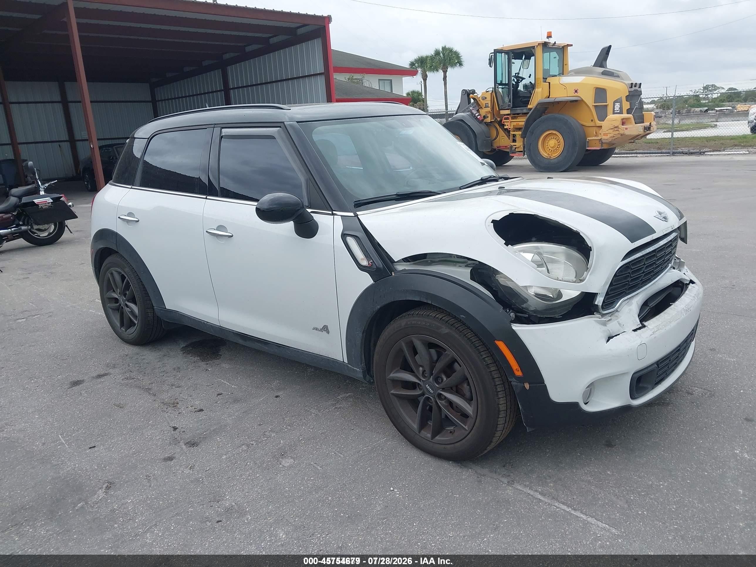 2013 MINI Countryman S ALL4, VIN WMWZC5C58DWP33951 — Not stated