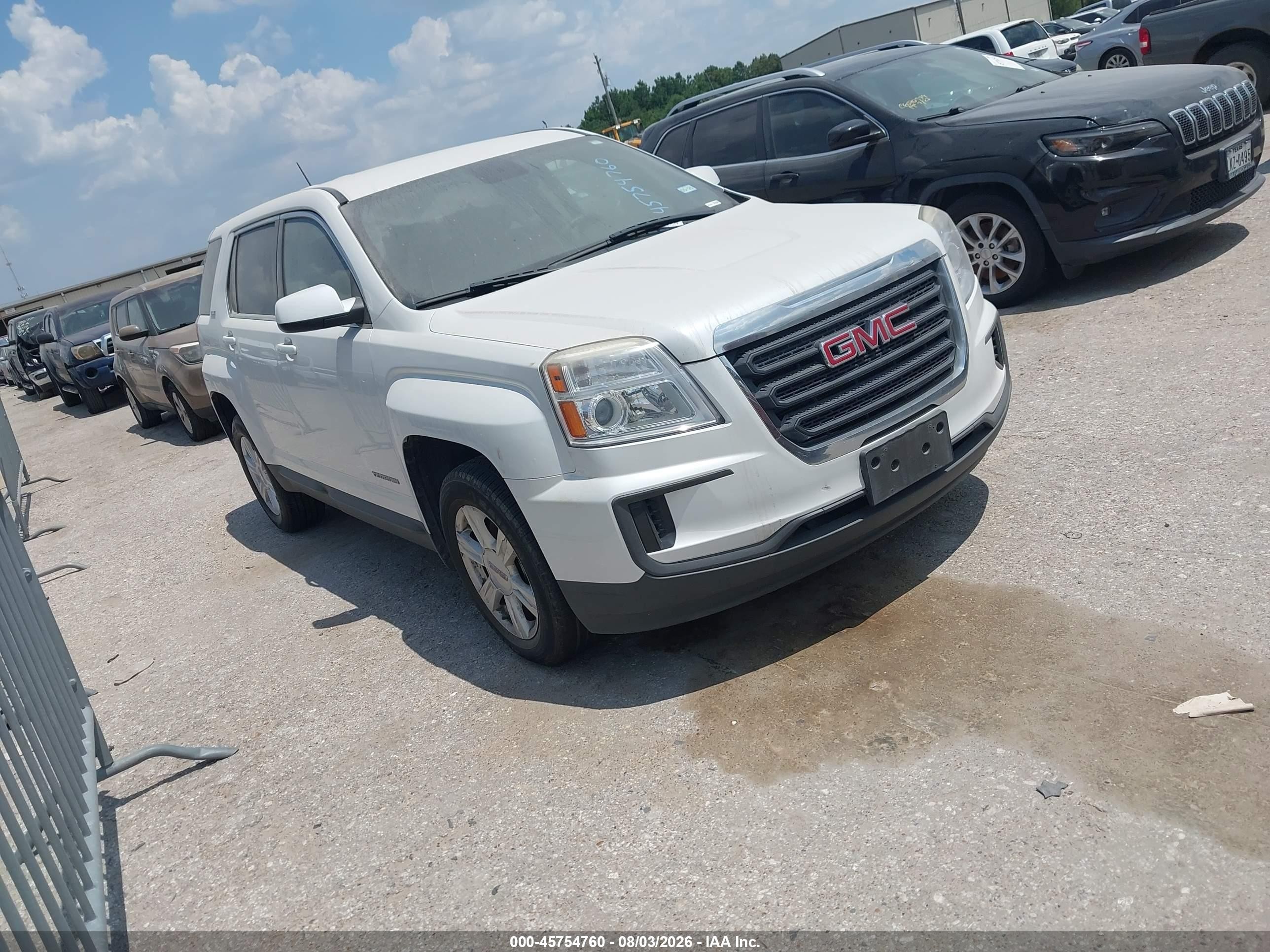 2016 GMC Terrain SLE, VIN 2GKALMEK9G6323529 — Normal wear