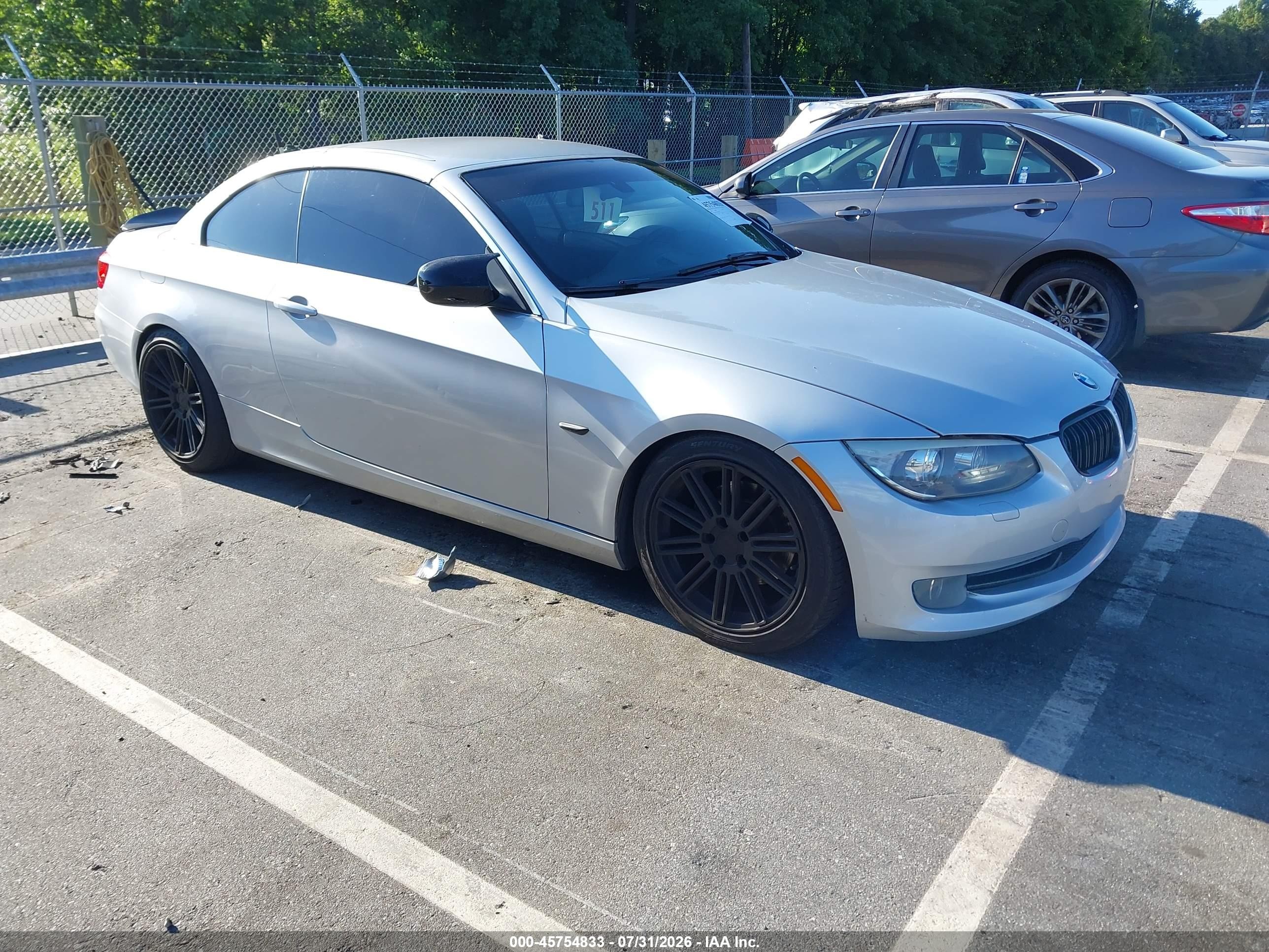 2013 BMW 3 Series 328i, VIN WBADW7C52DE731843 — Normal wear