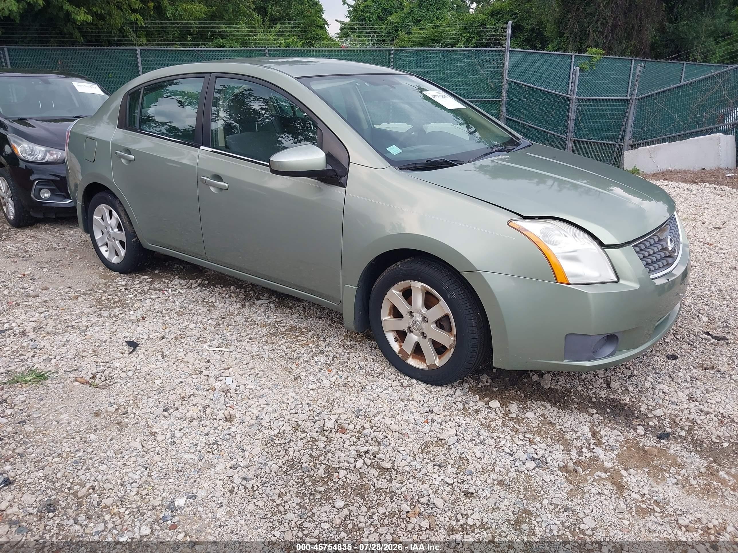2007 Nissan Sentra SL, VIN 3N1AB61EX7L683725 — Normal wear