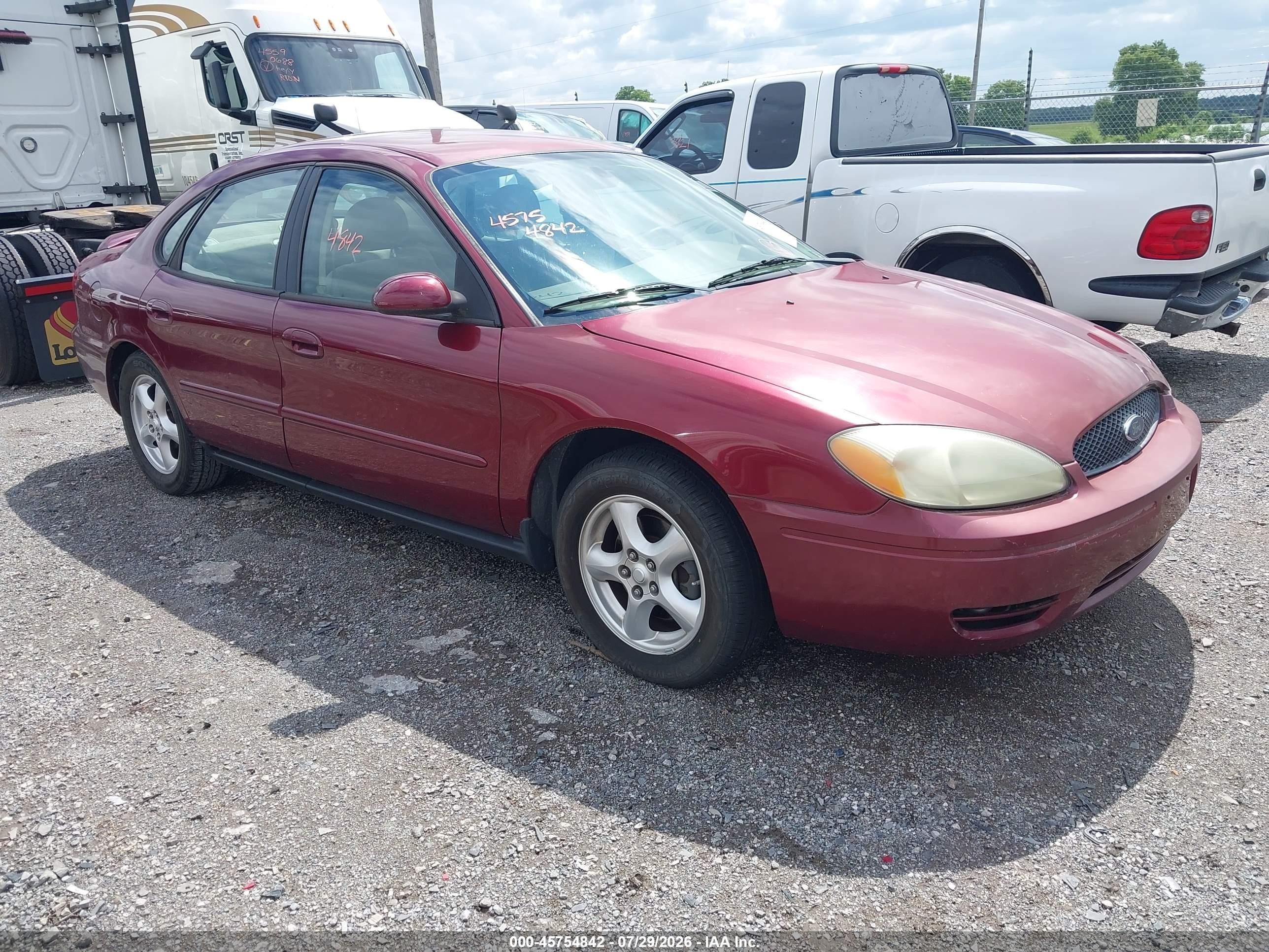 2004 Ford Taurus SE, VIN 1FAFP53U34G135722 — Not stated