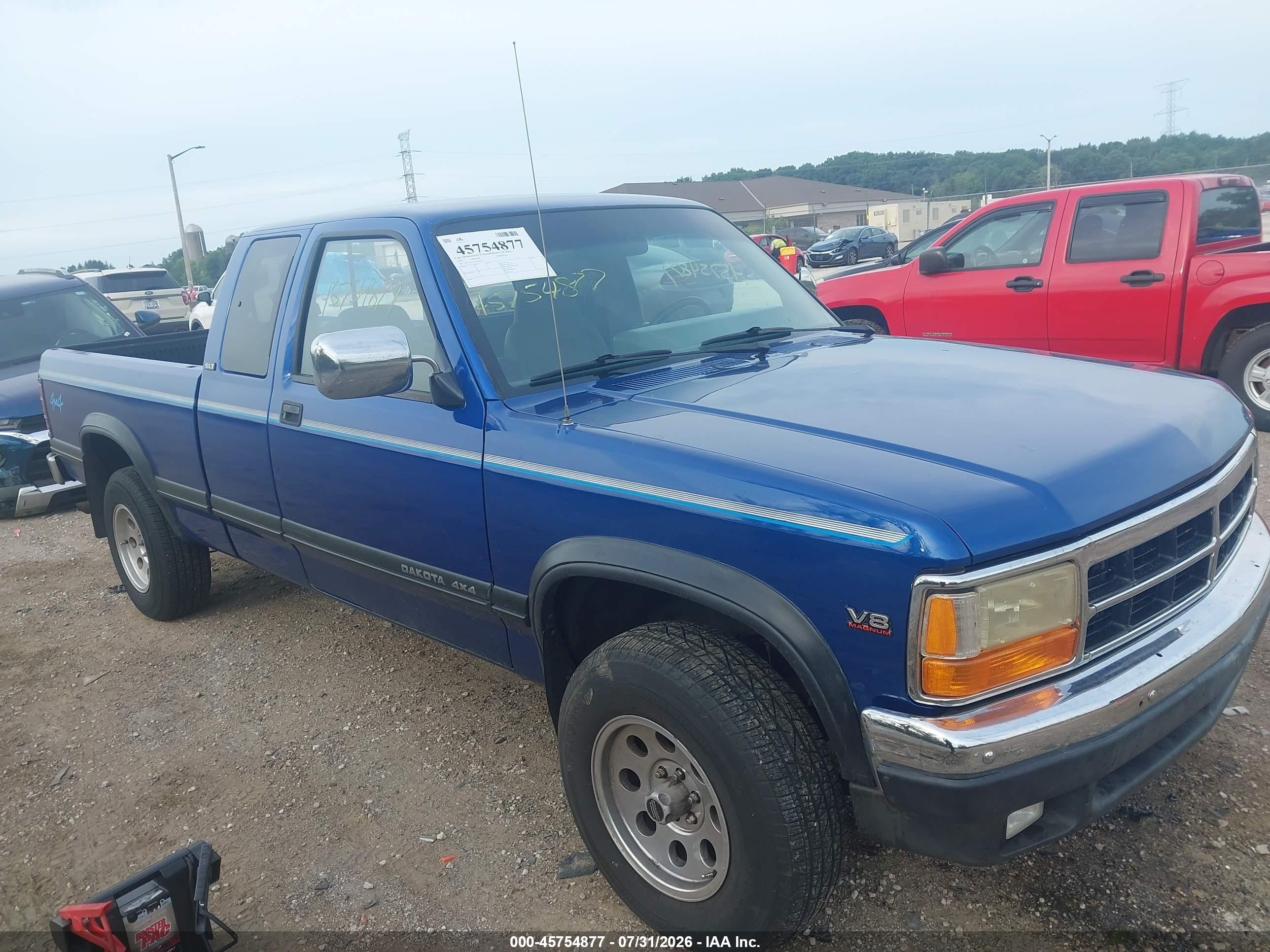 1996 Dodge Dakota, VIN 1B7GG23Y7TS560372 — Обычный износ