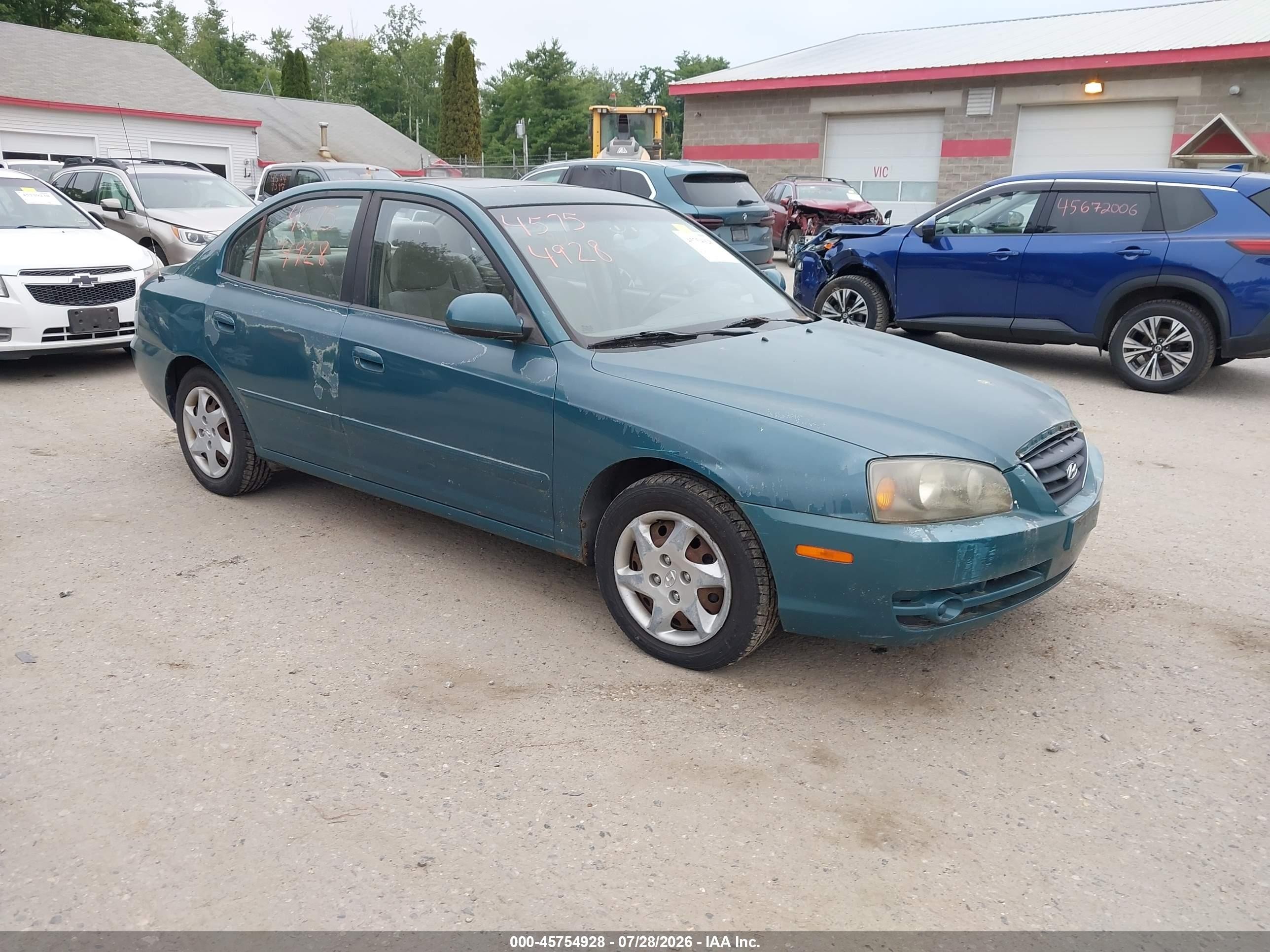 2006 Hyundai Elantra GLS, VIN KMHDN46D06U209210 — Normal wear