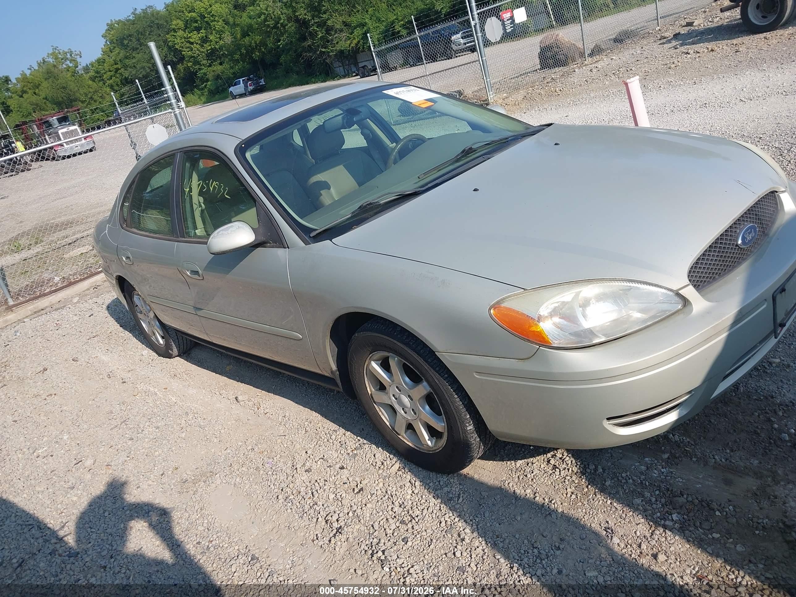 2007 Ford Taurus SEL, VIN 1FAFP56U37A149736 — Normal wear