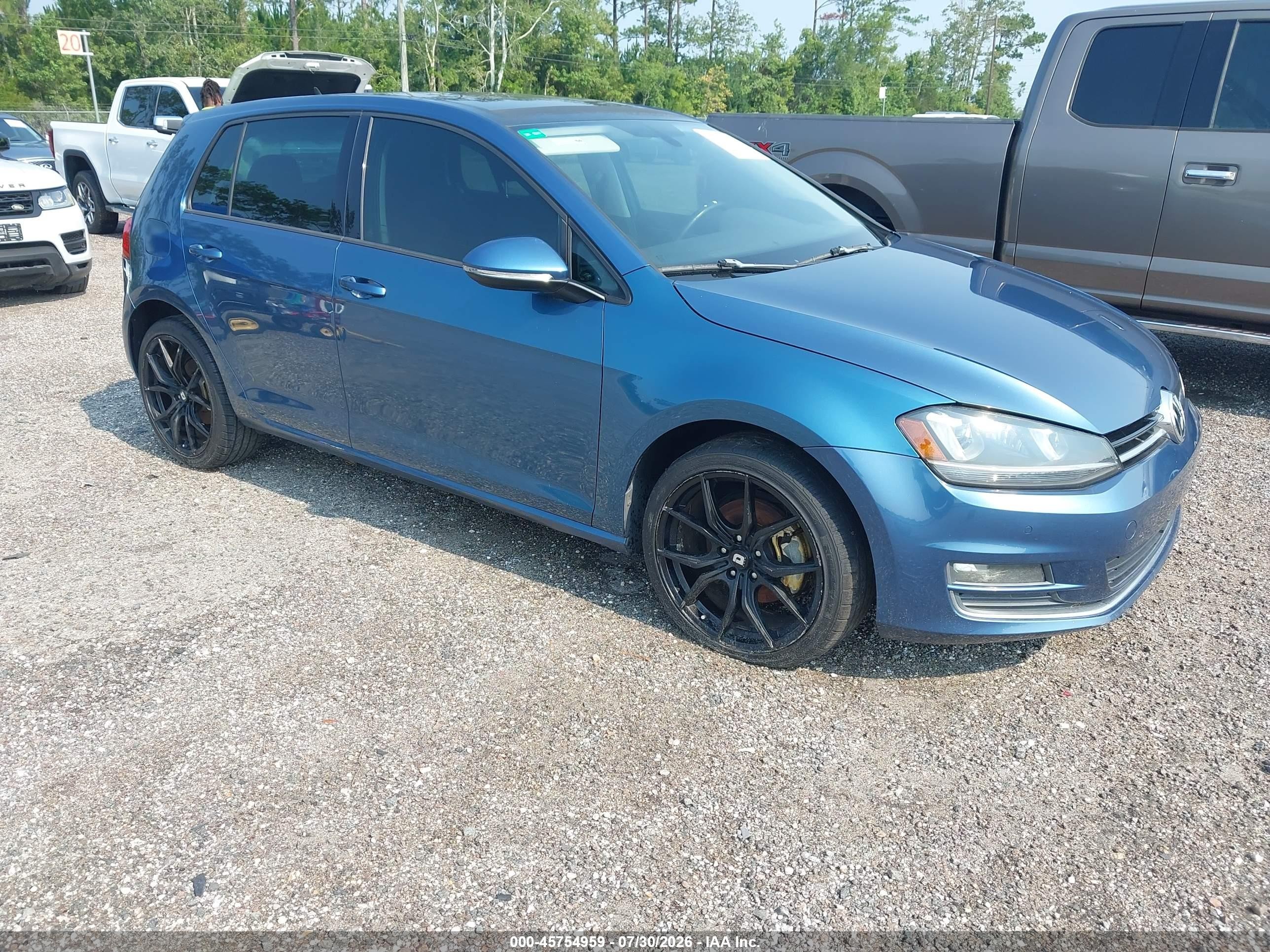 2015 Volkswagen Golf TSI S, VIN 3VW217AU2FM019684 — Mechanical